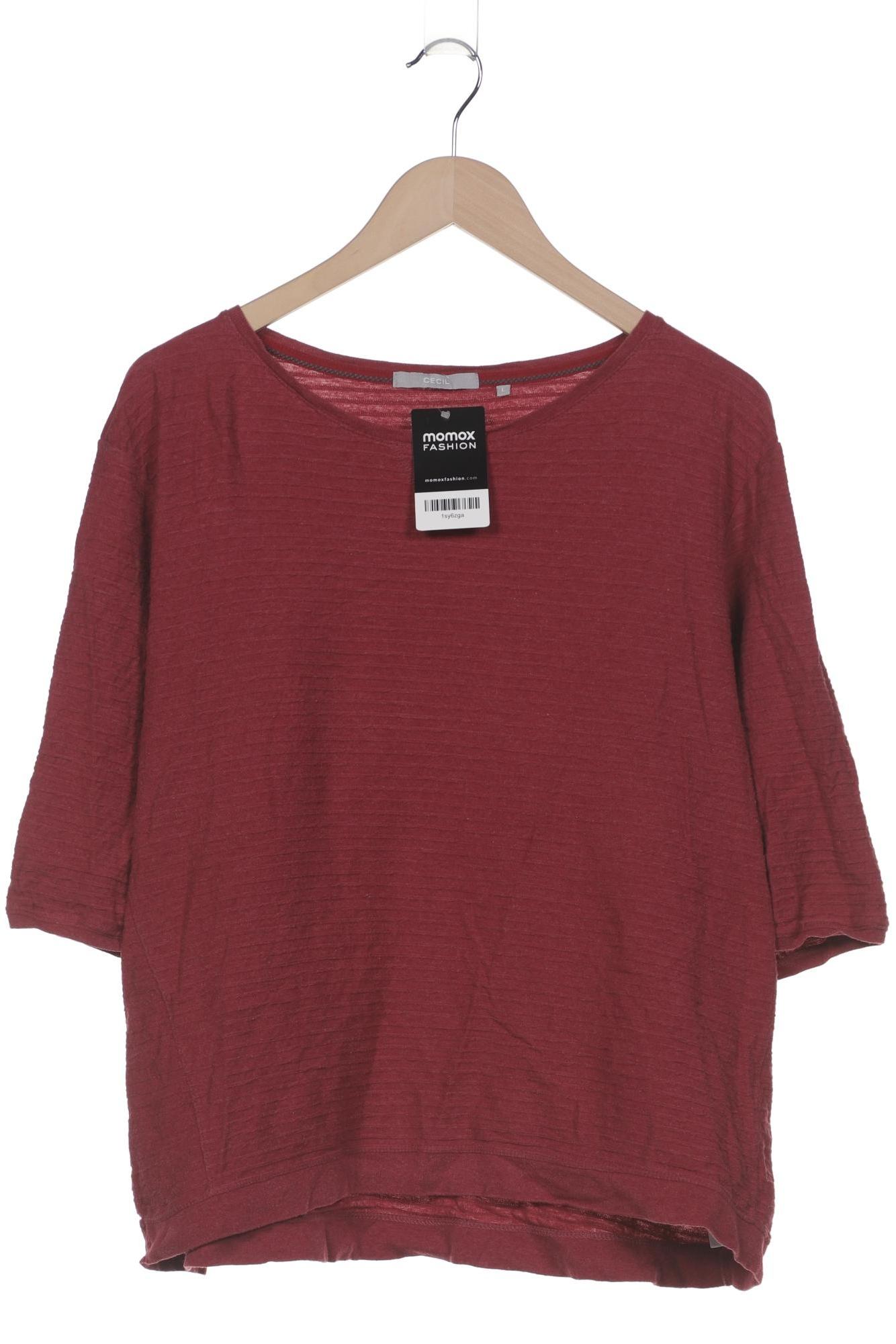 

Cecil Damen Langarmshirt, pink, Gr. 42