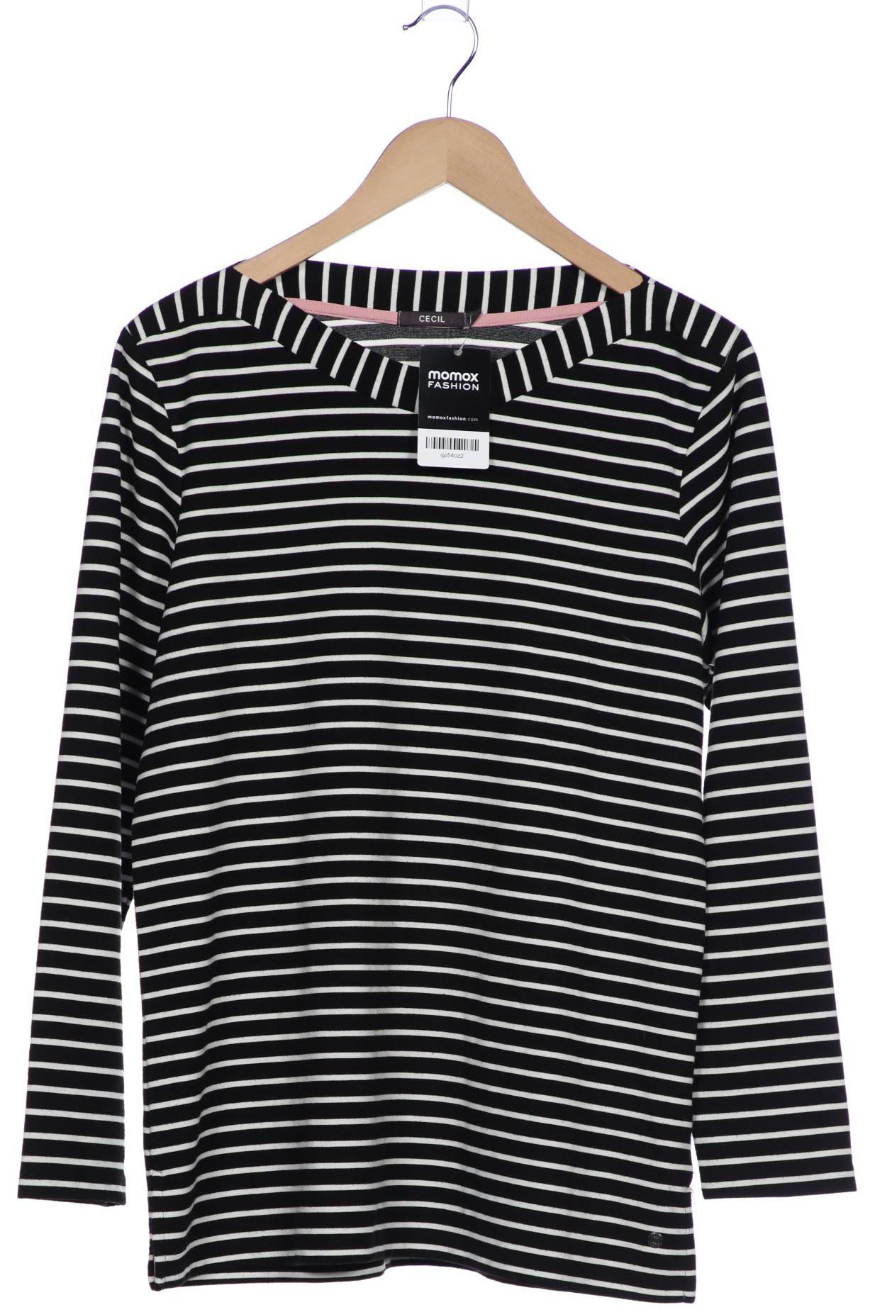 

Cecil Damen Langarmshirt, schwarz, Gr. 42