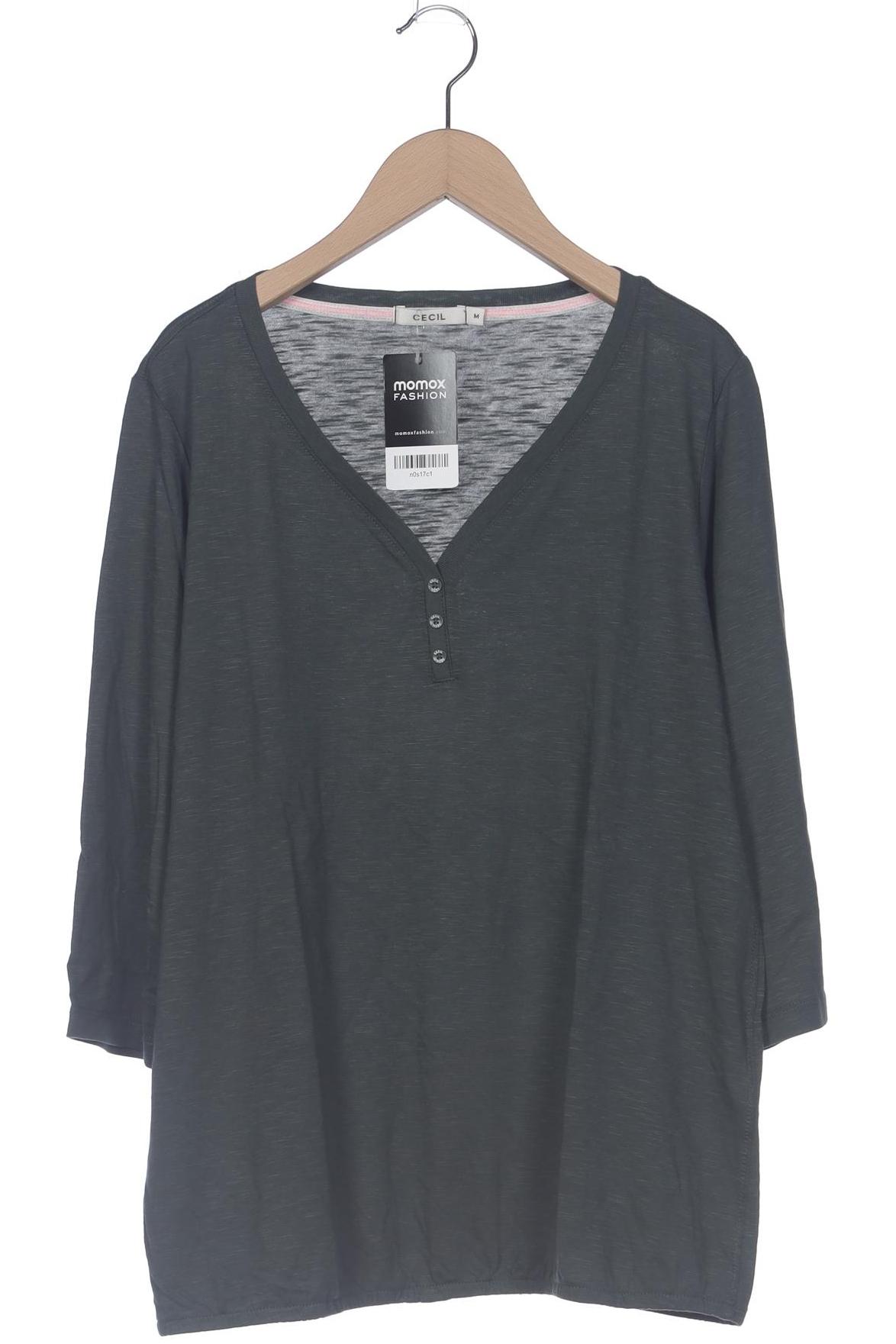 

Cecil Damen Langarmshirt, grün, Gr. 38