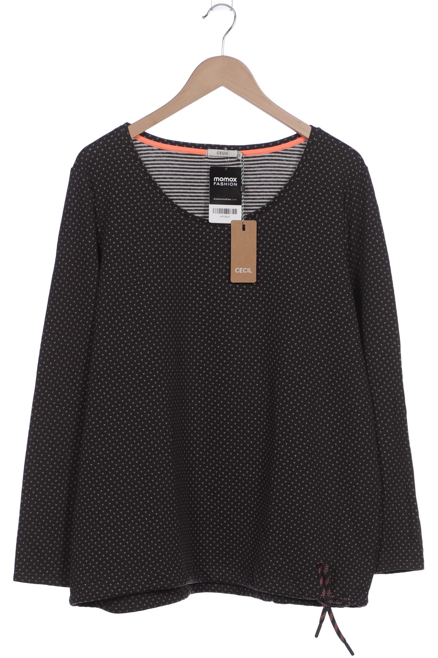 

Cecil Damen Langarmshirt, grau, Gr. 46