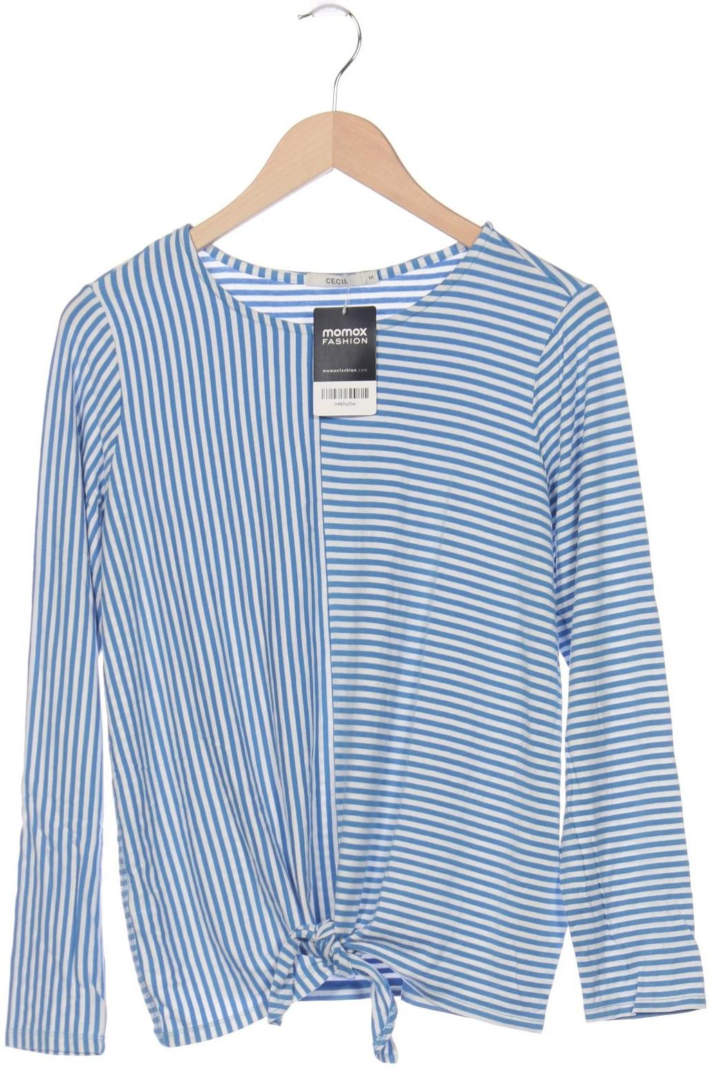 

Cecil Damen Langarmshirt, blau, Gr. 38