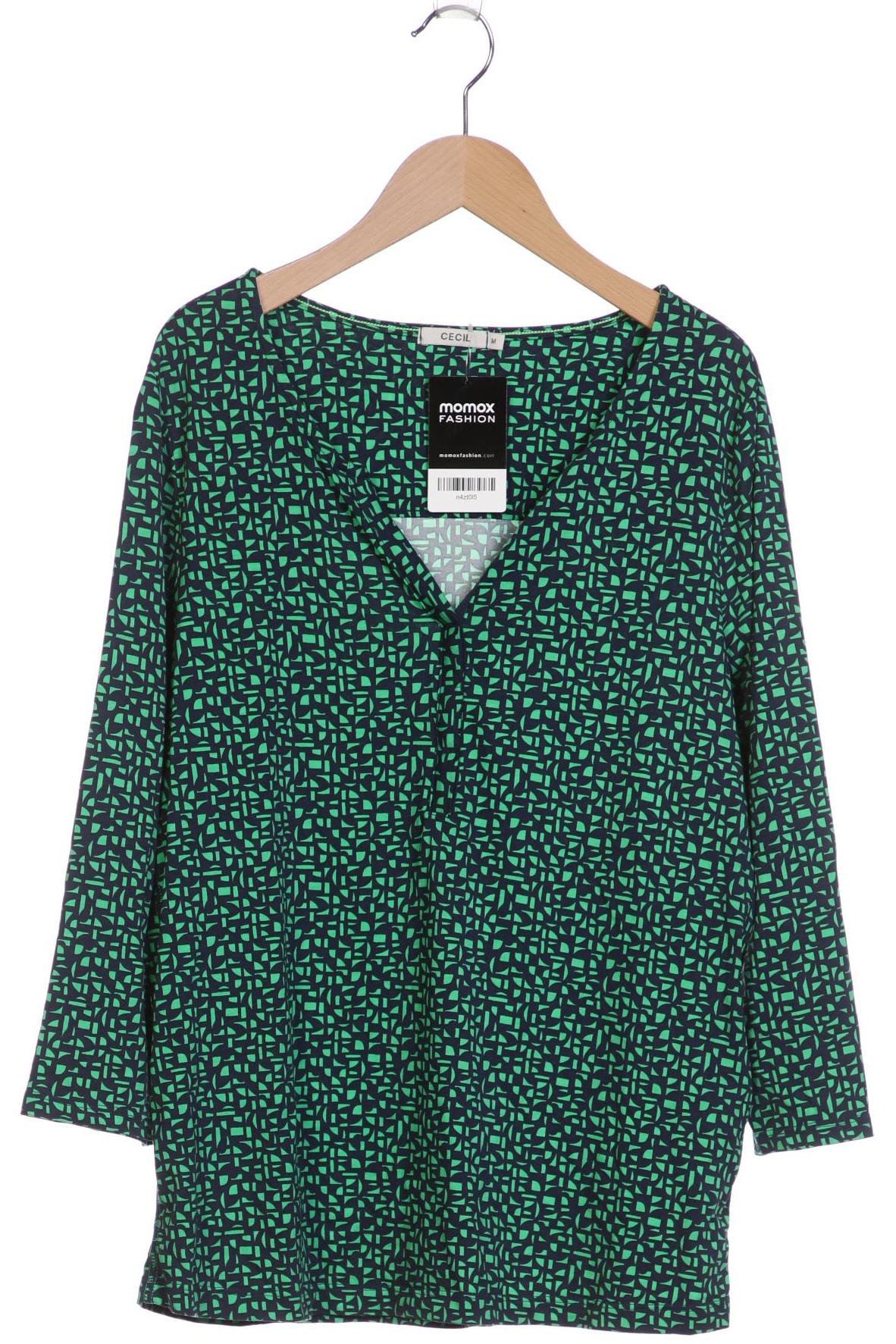 

Cecil Damen Langarmshirt, grün, Gr. 38