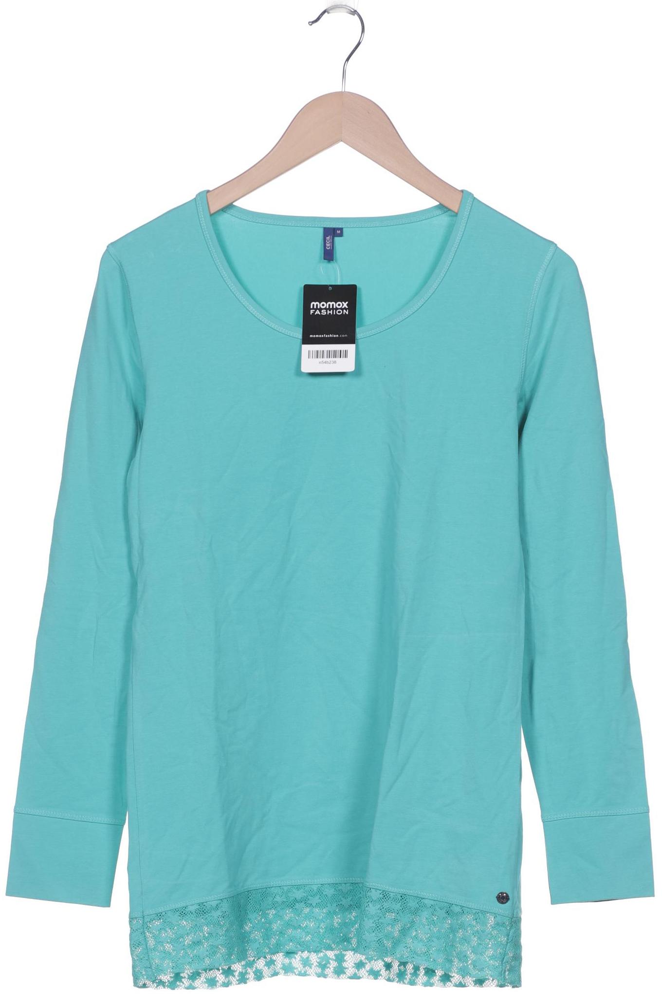 

CECIL Damen Langarmshirt, türkis