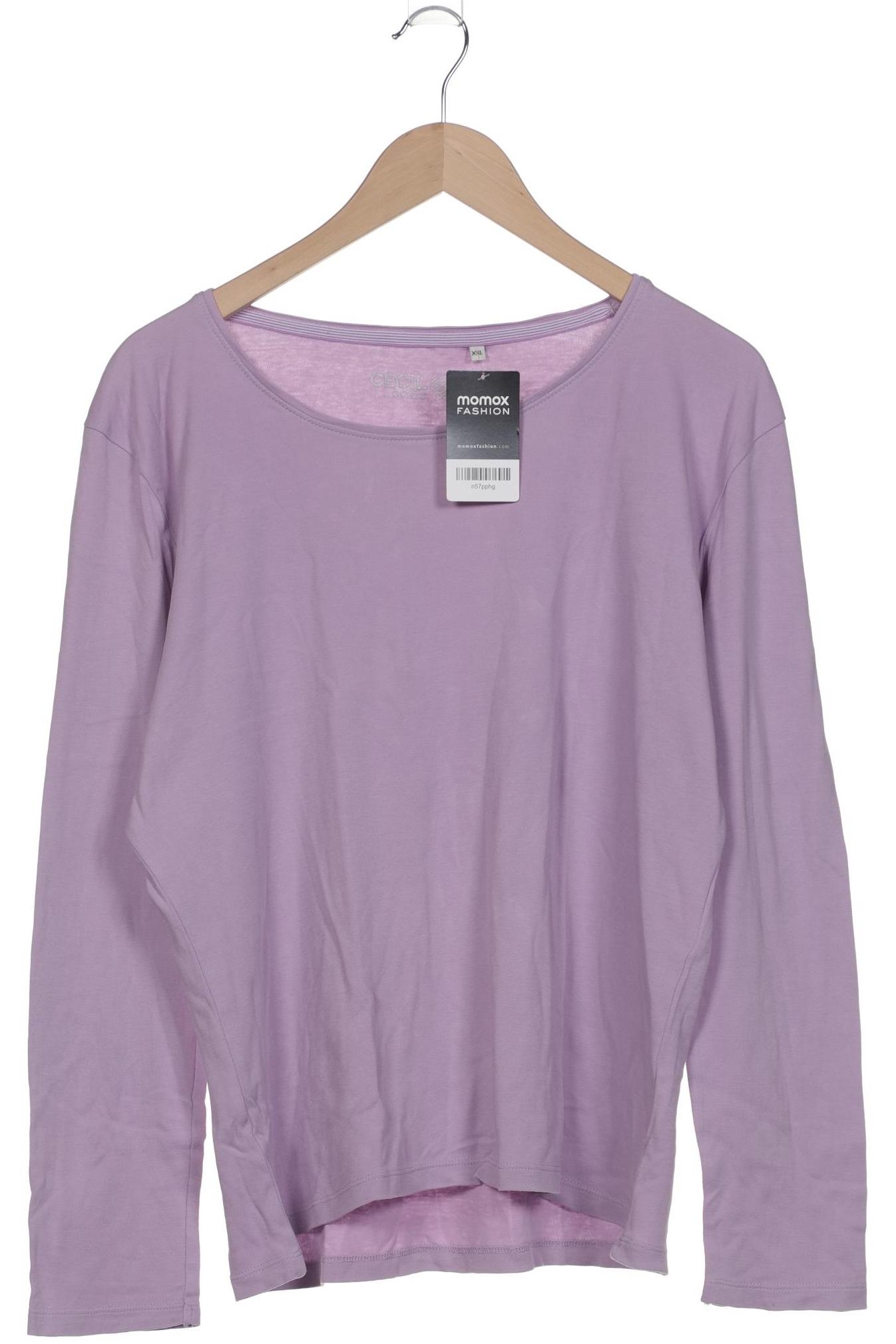 

Cecil Damen Langarmshirt, flieder, Gr. 46