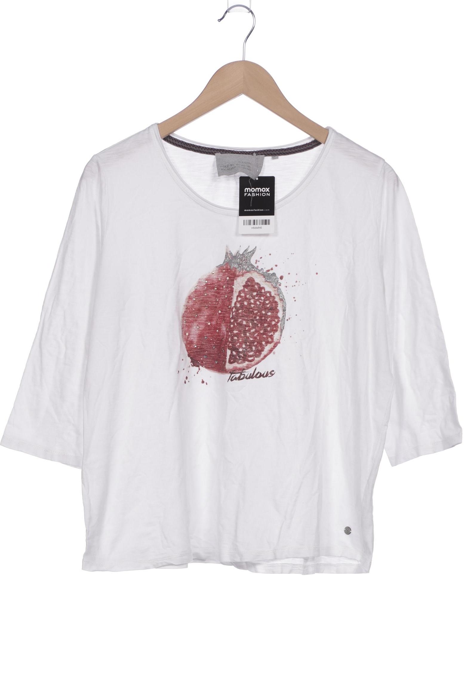 

Cecil Damen Langarmshirt, weiß, Gr. 44