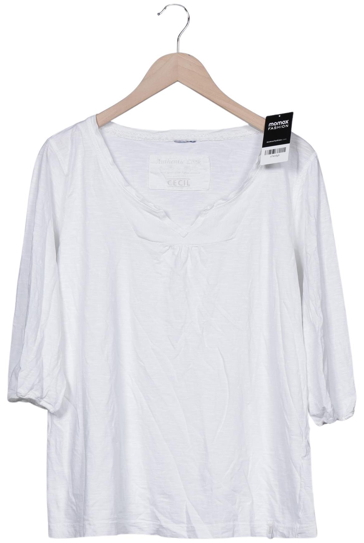 

Cecil Damen Langarmshirt, weiß, Gr. 42