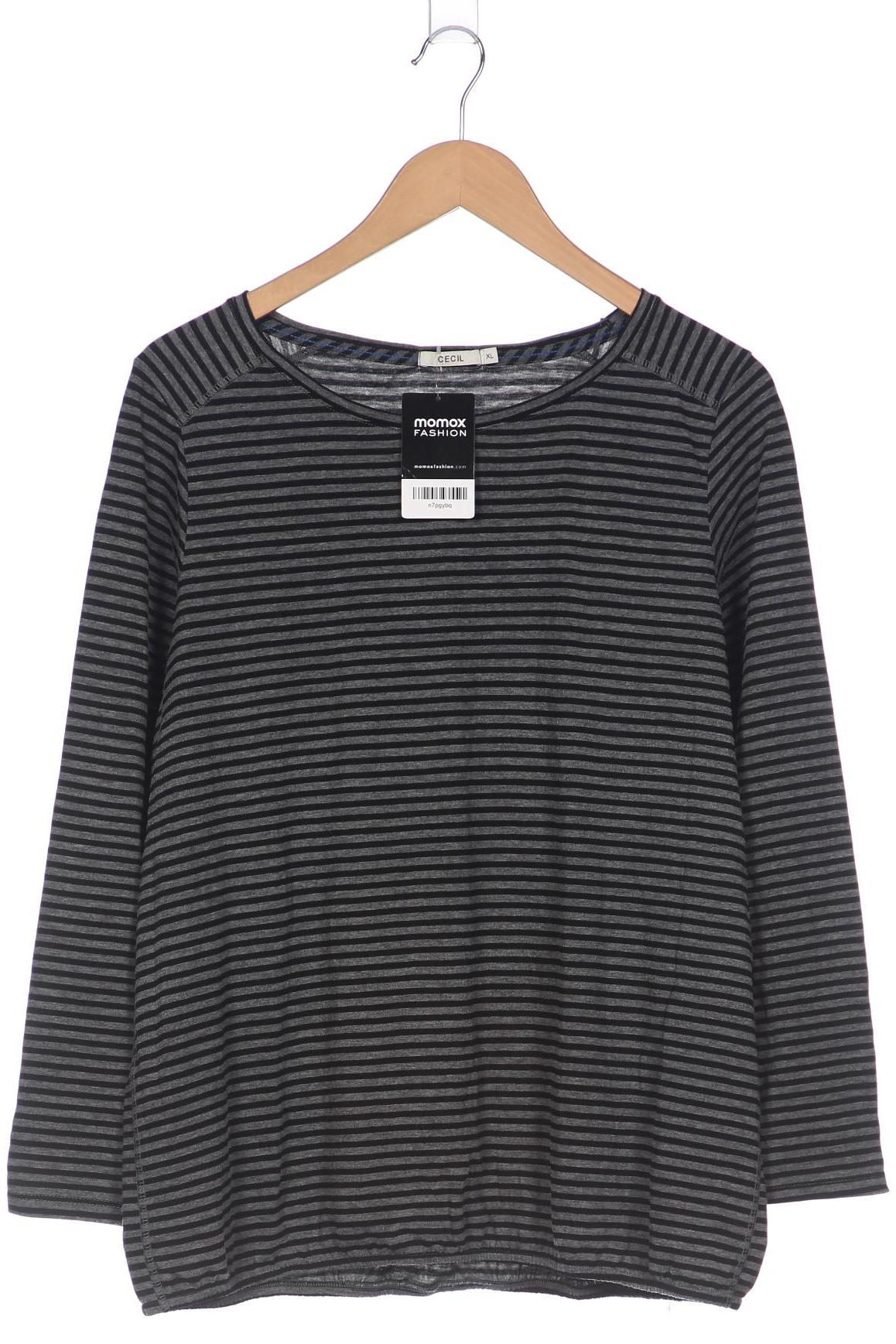 

Cecil Damen Langarmshirt, grau, Gr. 44