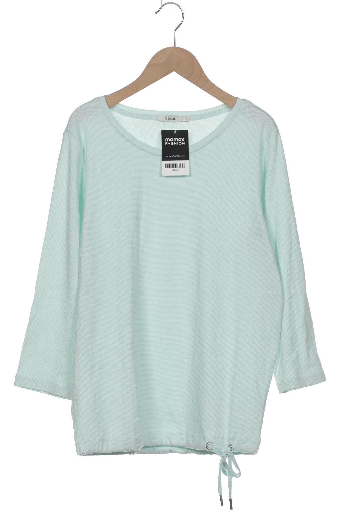 

Cecil Damen Langarmshirt, hellblau, Gr. 38
