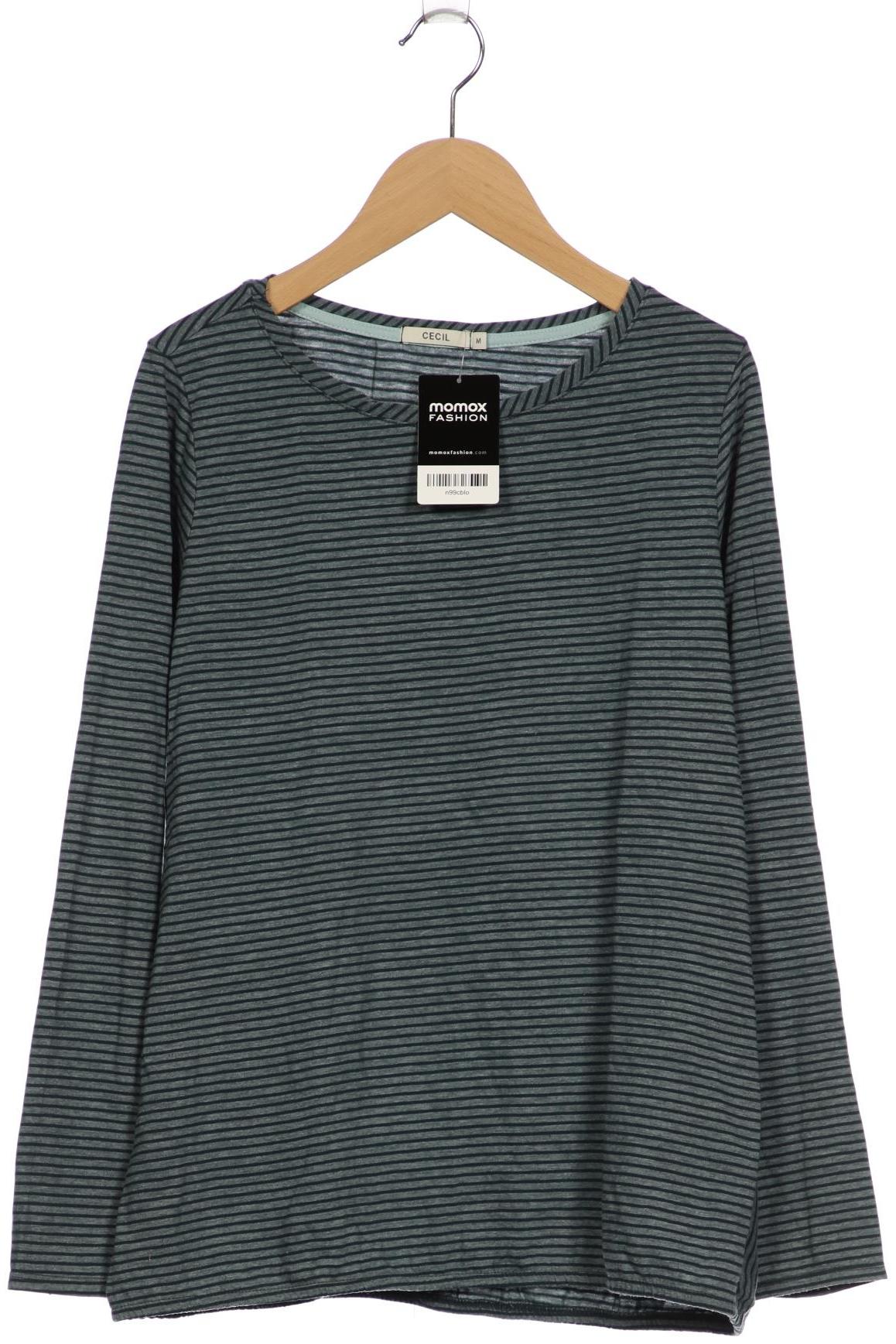 

Cecil Damen Langarmshirt, türkis, Gr. 38