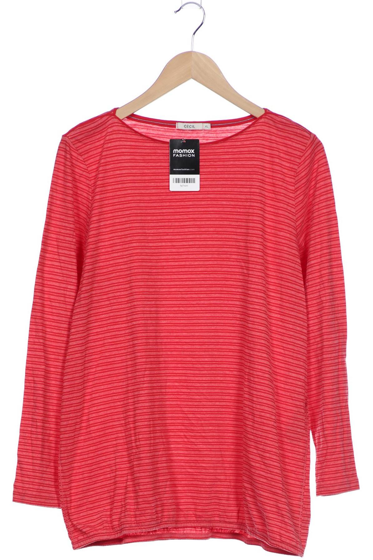 

Cecil Damen Langarmshirt, rot, Gr. 44