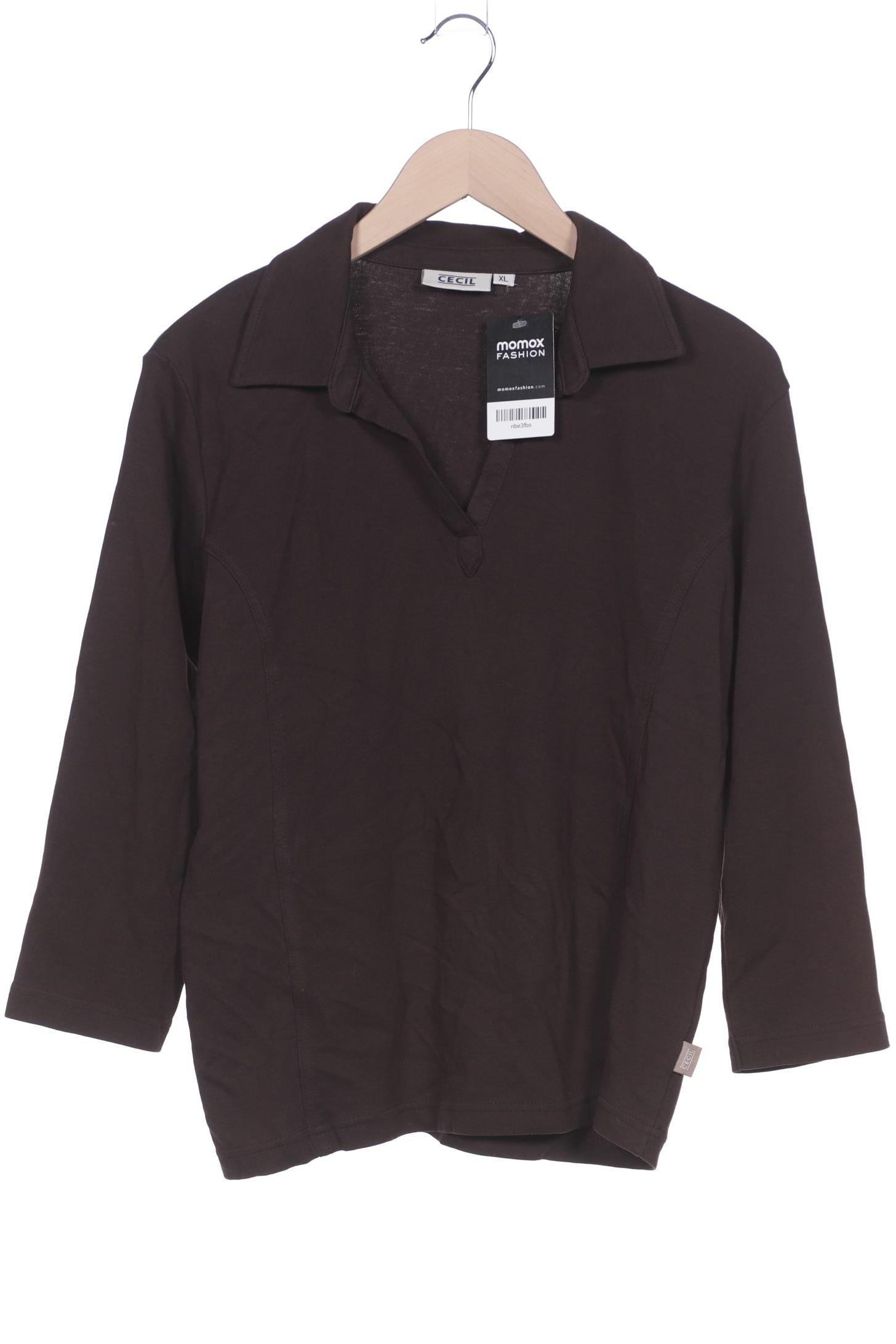 

CECIL Damen Langarmshirt, braun