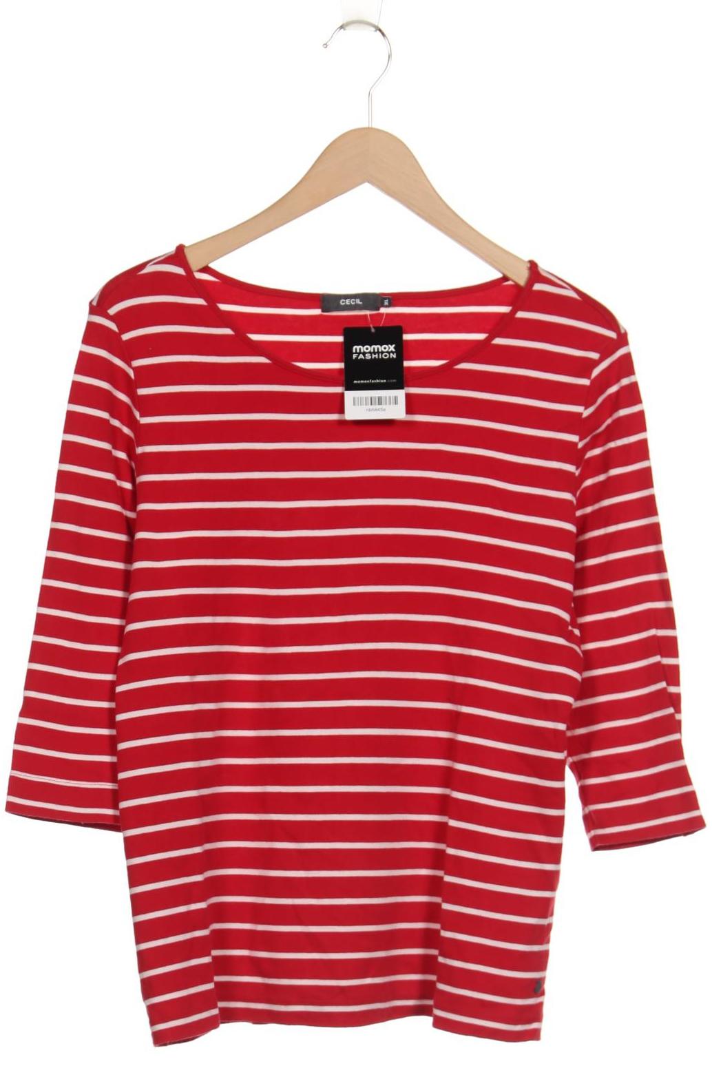 

Cecil Damen Langarmshirt, rot, Gr. 44
