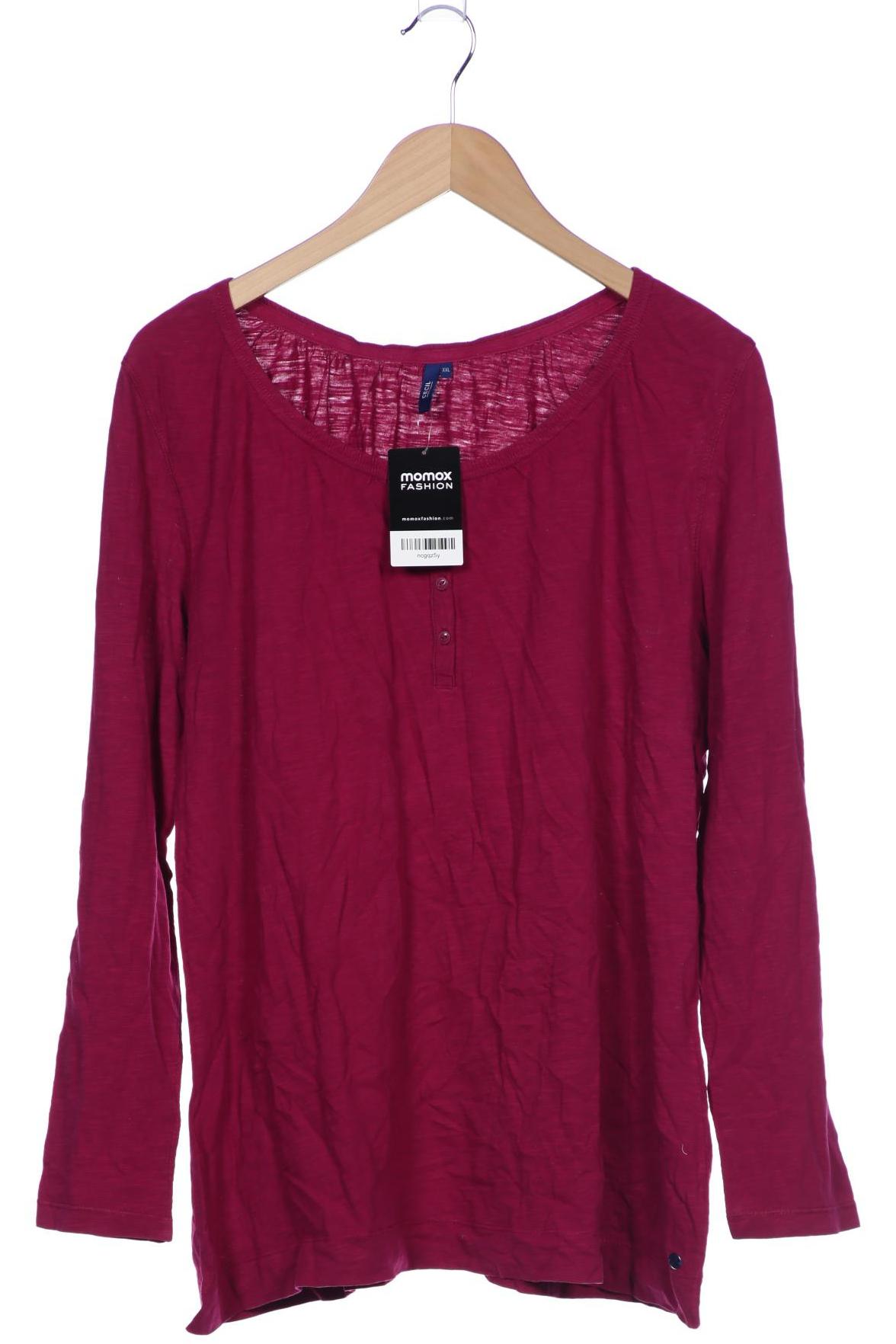 

Cecil Damen Langarmshirt, pink, Gr. 46