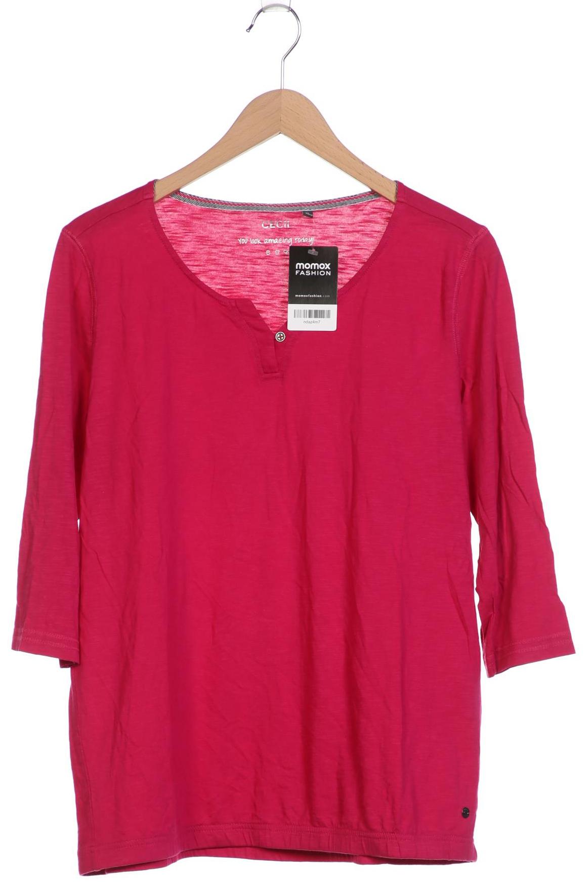 

Cecil Damen Langarmshirt, pink, Gr. 44