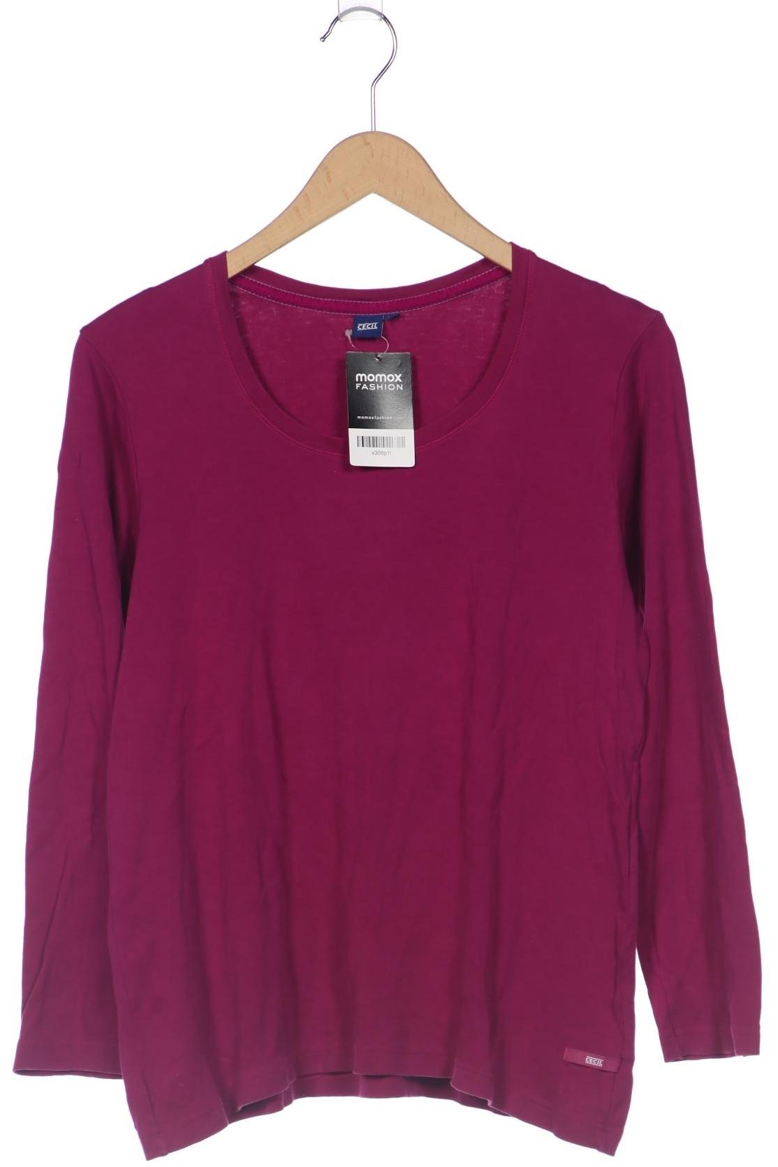 

Cecil Damen Langarmshirt, bordeaux, Gr. 44