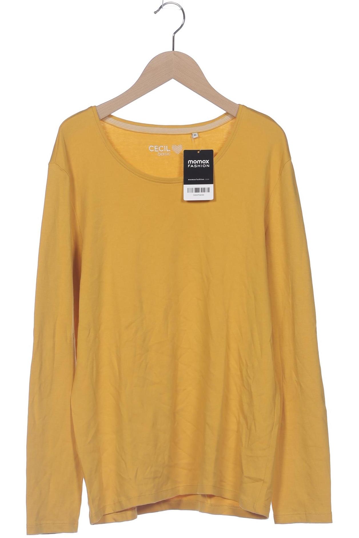 

Cecil Damen Langarmshirt, orange, Gr. 44
