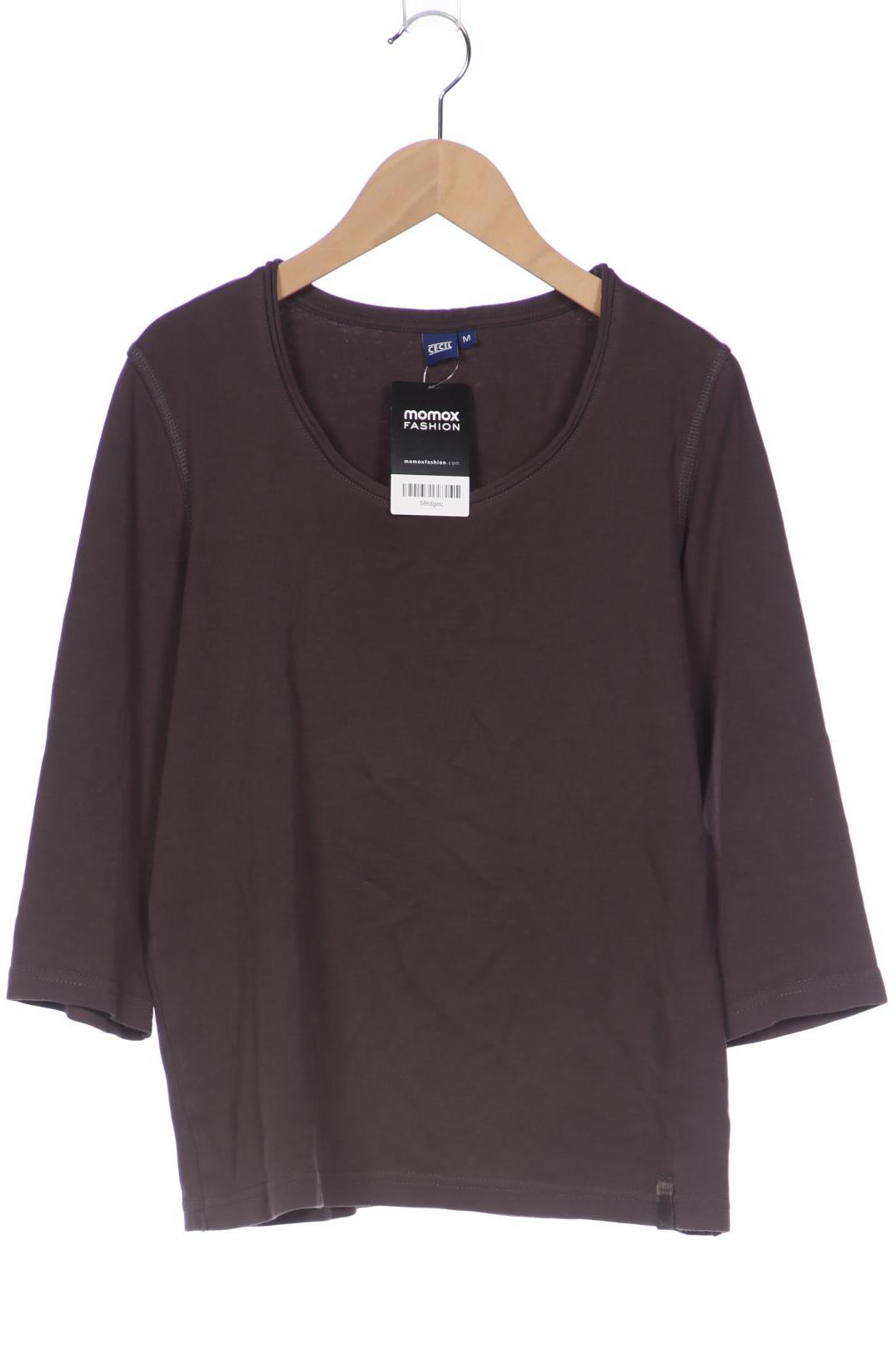 

Cecil Damen Langarmshirt, grau, Gr. 38