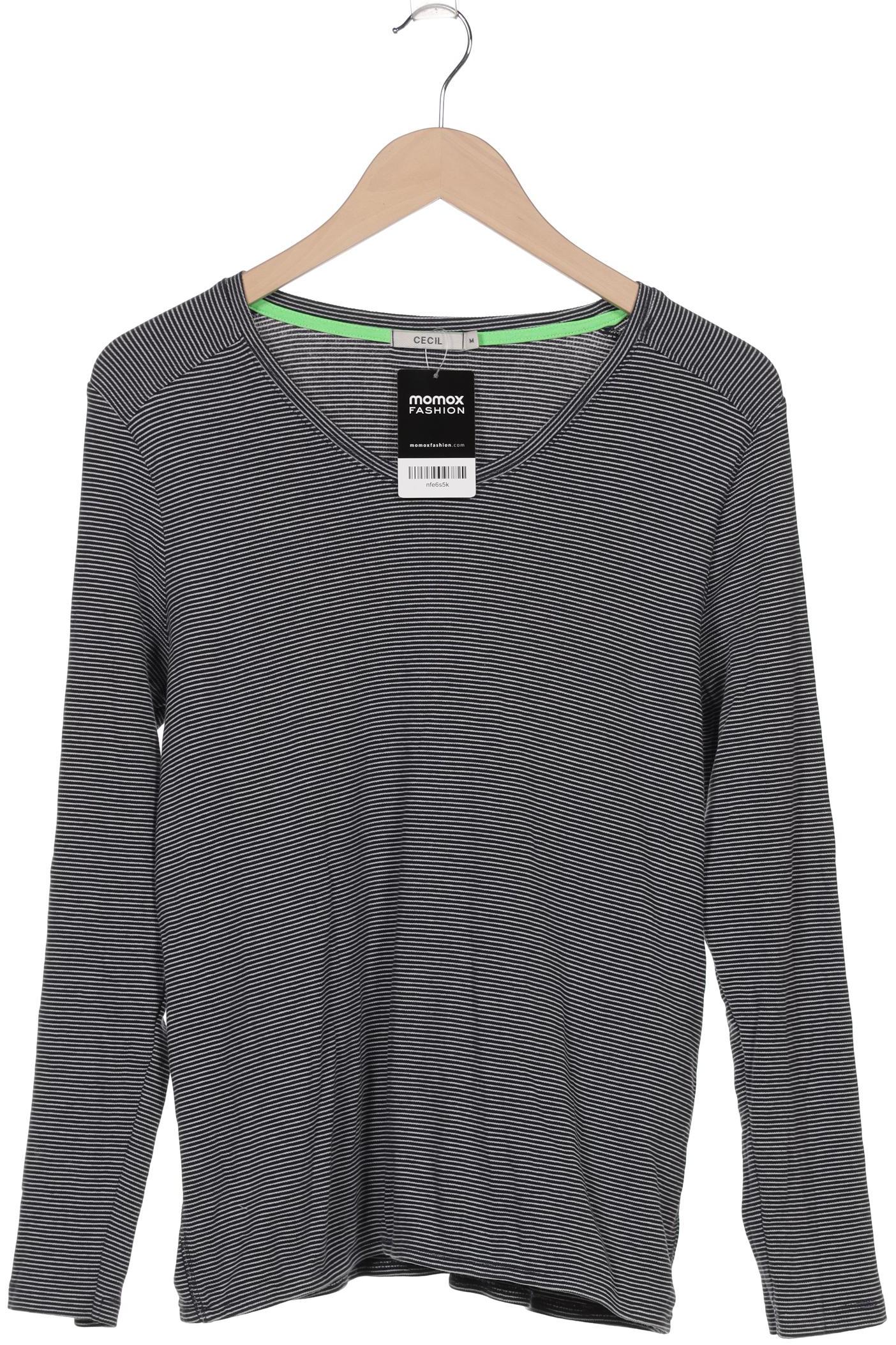 

Cecil Damen Langarmshirt, marineblau, Gr. 38