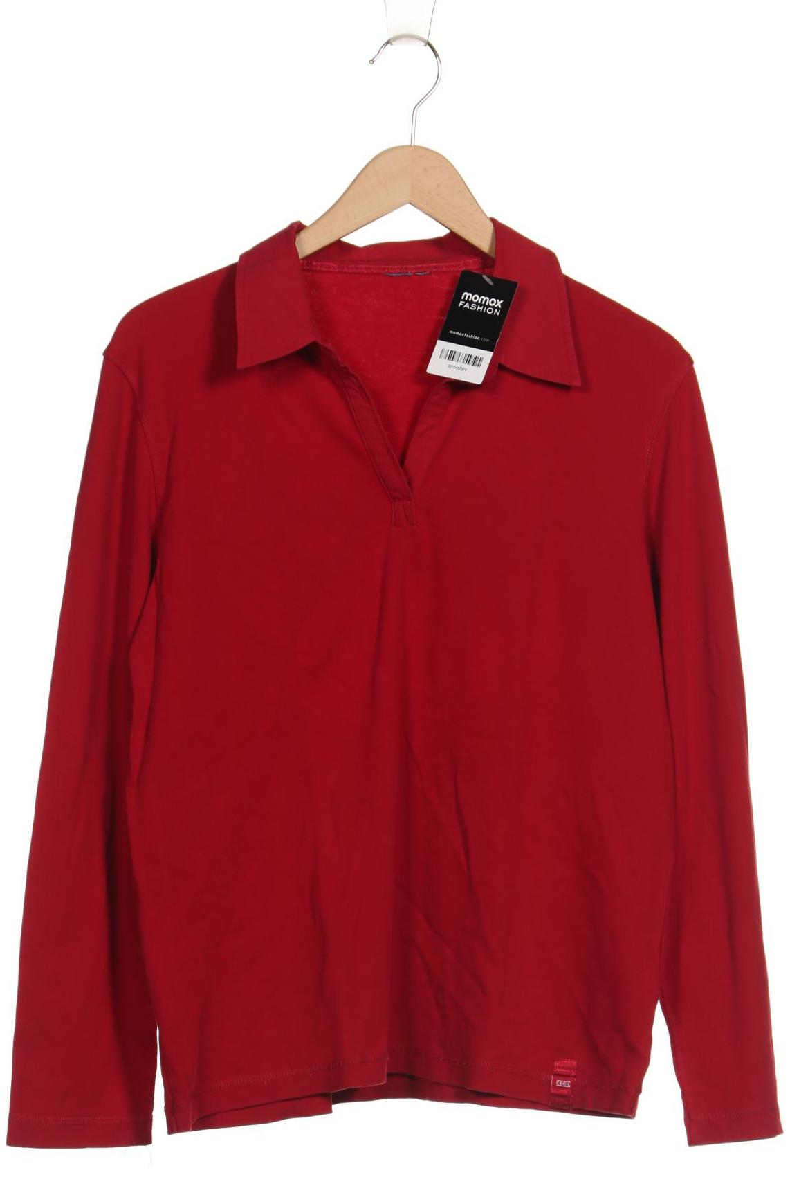 

Cecil Damen Langarmshirt, rot, Gr. 42