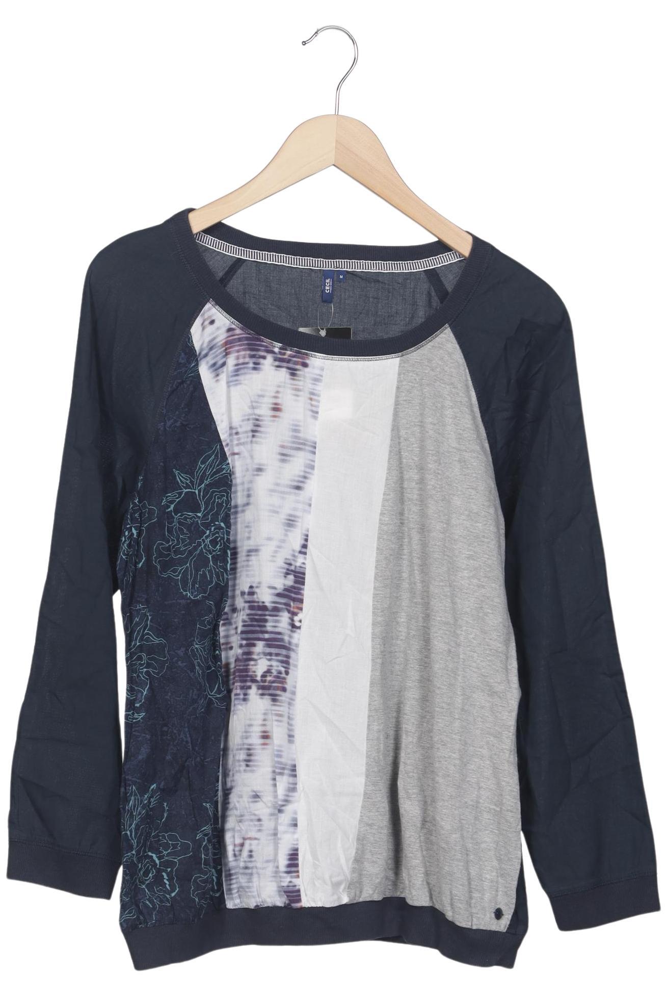

Cecil Damen Langarmshirt, mehrfarbig, Gr. 38