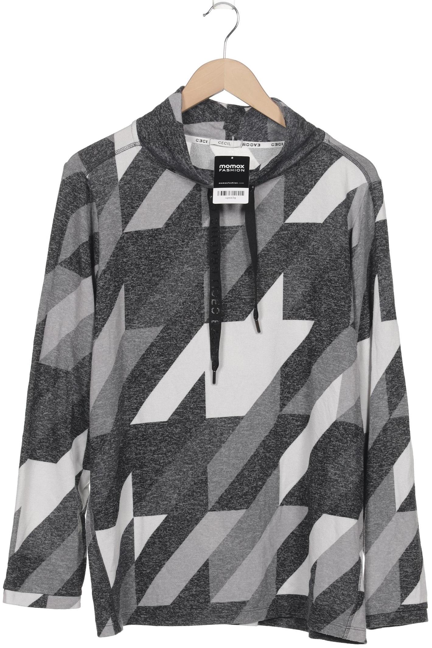 

Cecil Damen Langarmshirt, grau, Gr. 42