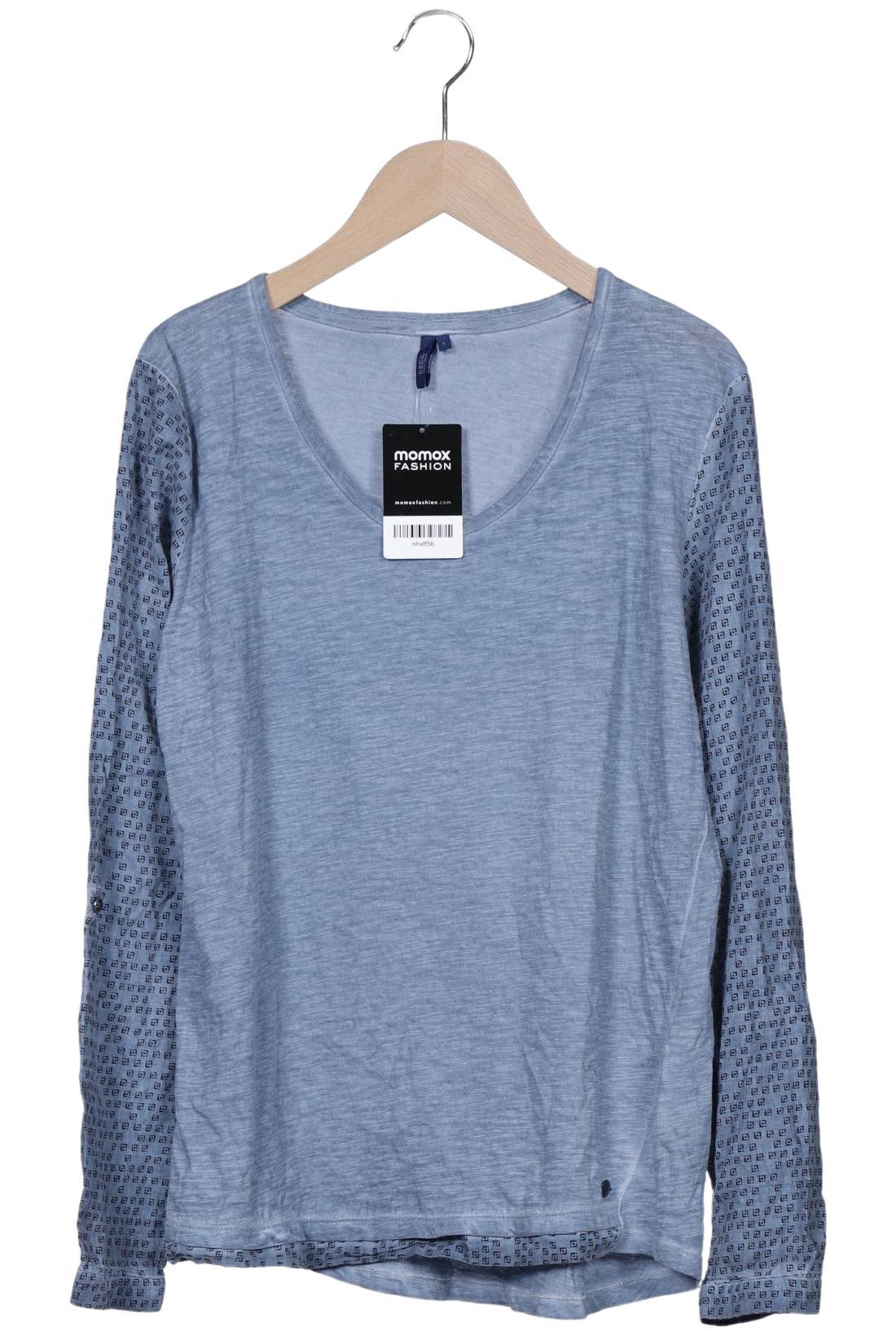 

Cecil Damen Langarmshirt, blau, Gr. 36