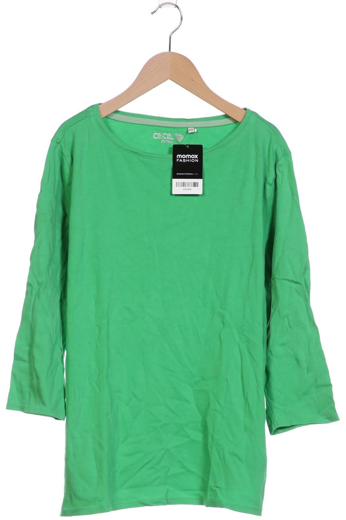 

Cecil Damen Langarmshirt, grün, Gr. 46
