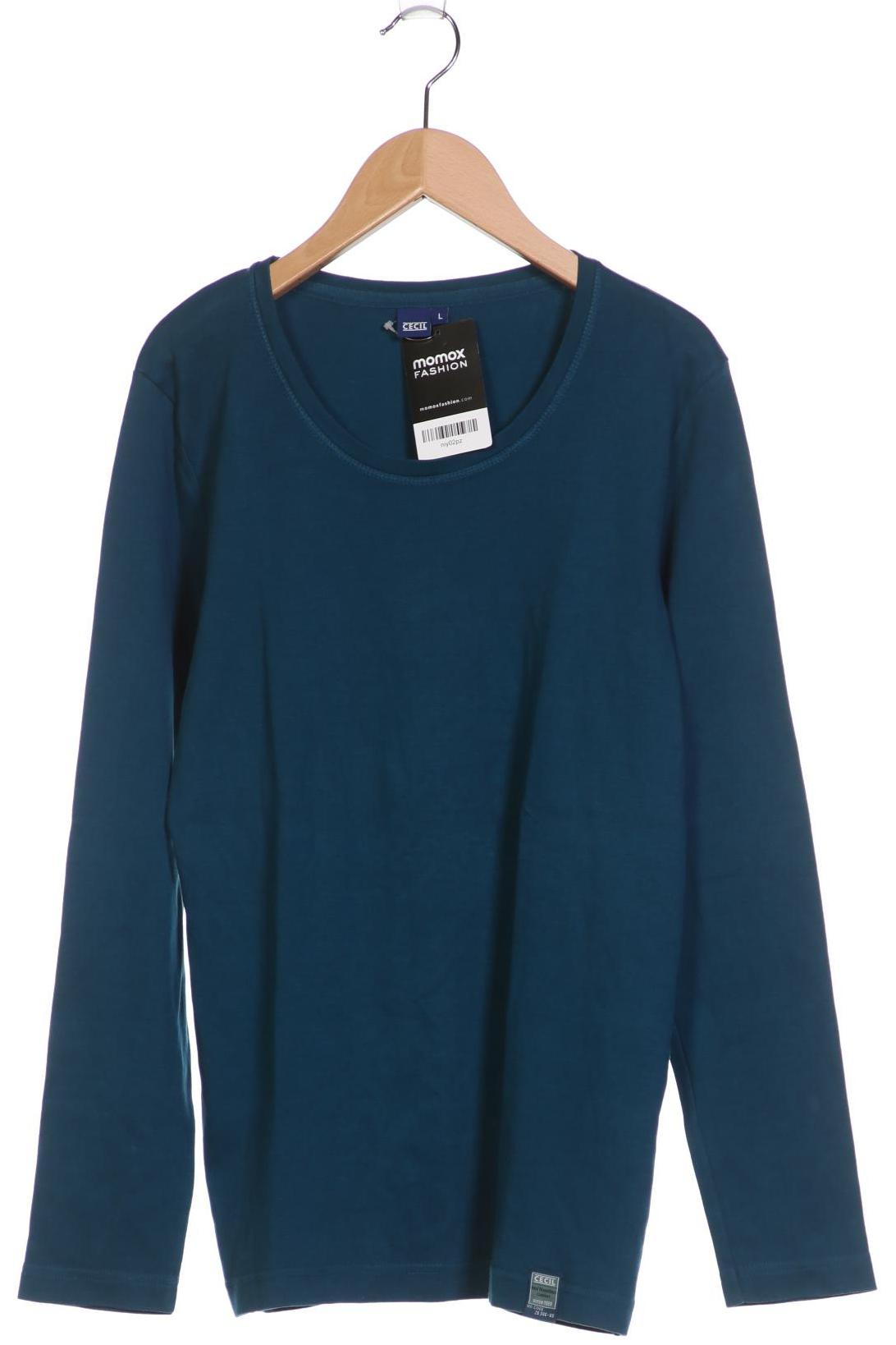 

CECIL Damen Langarmshirt, türkis