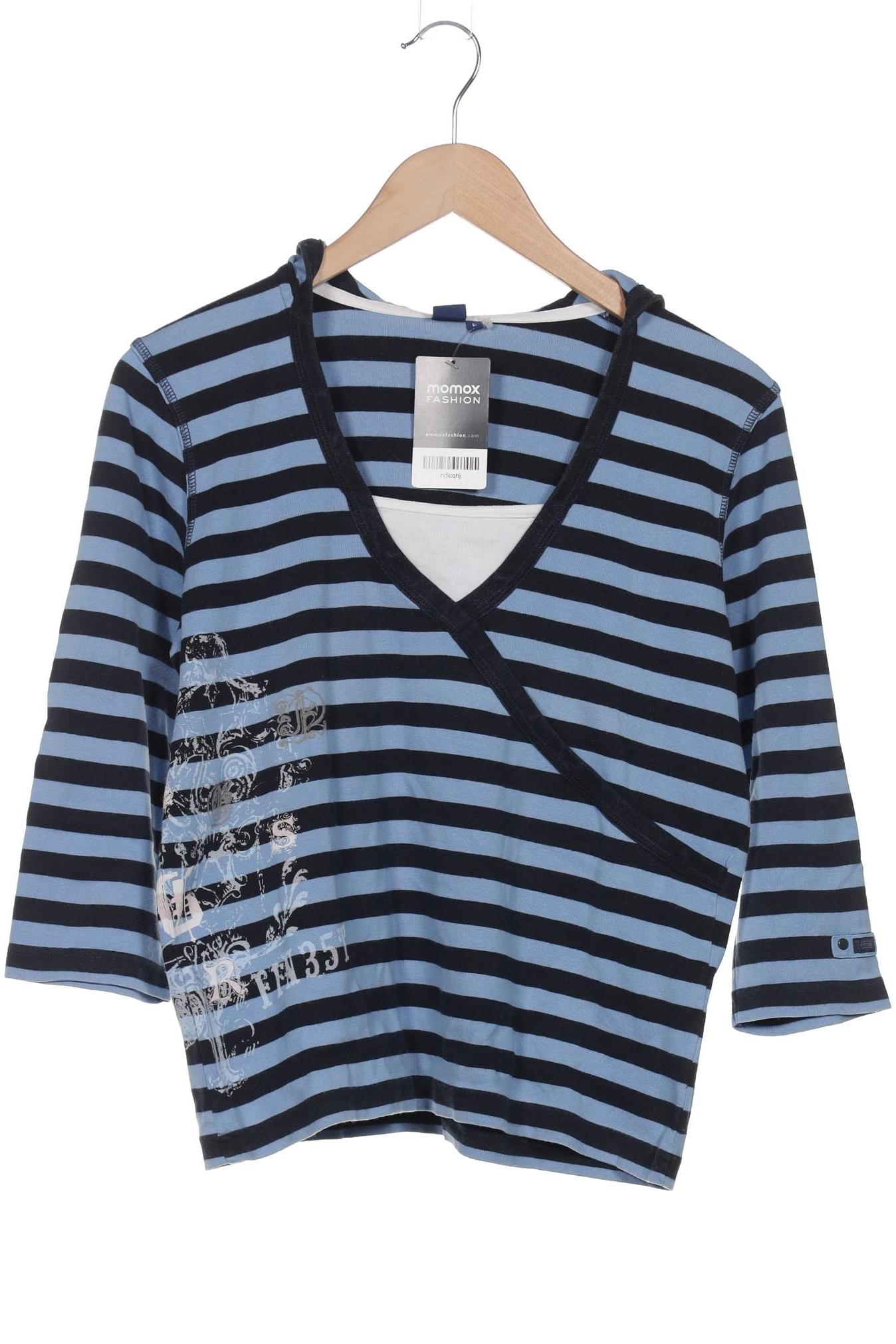 

Cecil Damen Langarmshirt, blau, Gr. 42