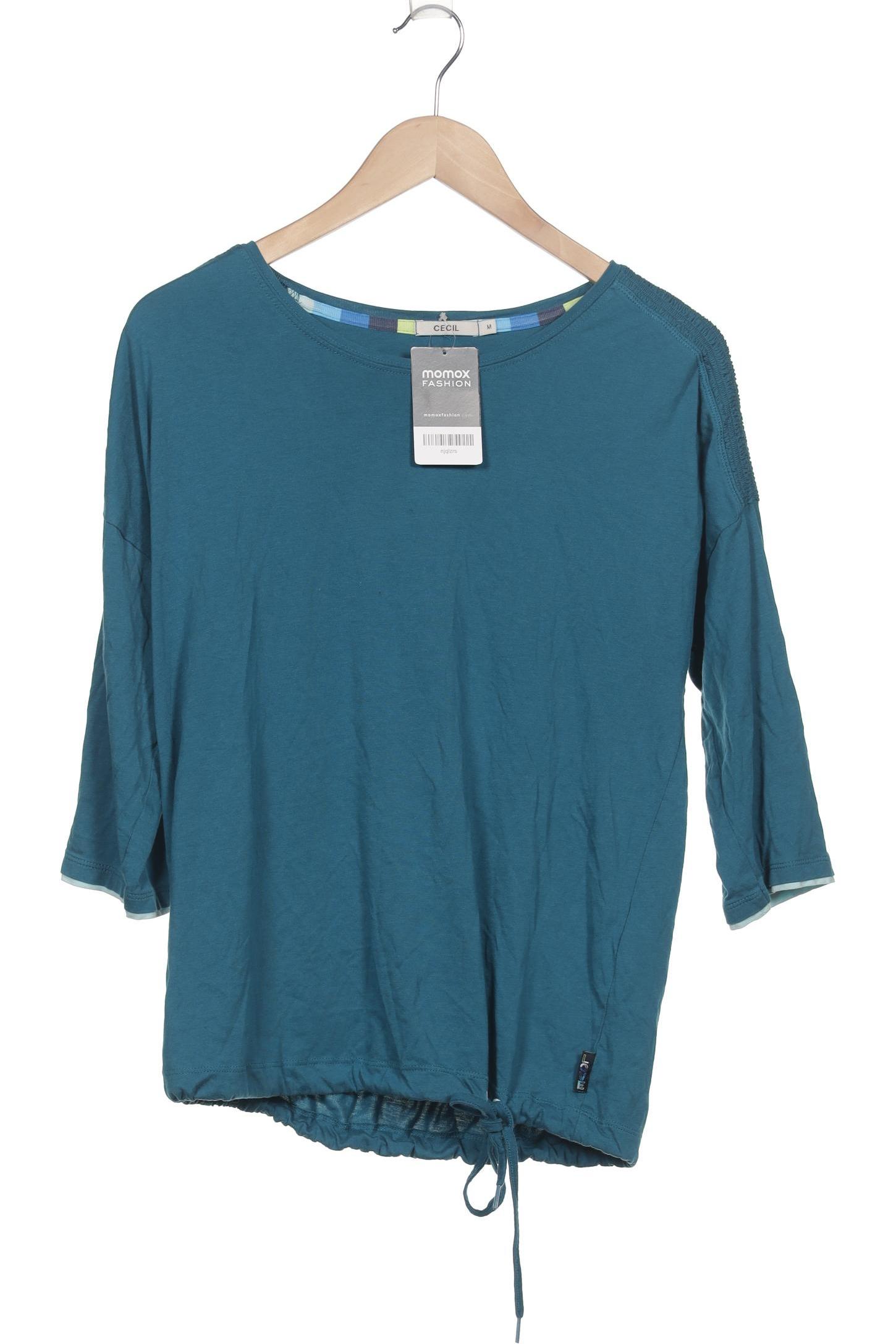 

Cecil Damen Langarmshirt, blau, Gr. 38
