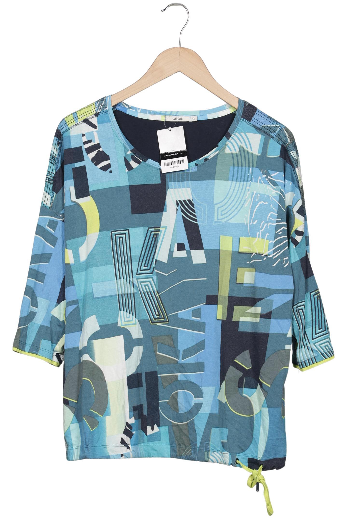 

Cecil Damen Langarmshirt, blau, Gr. 44