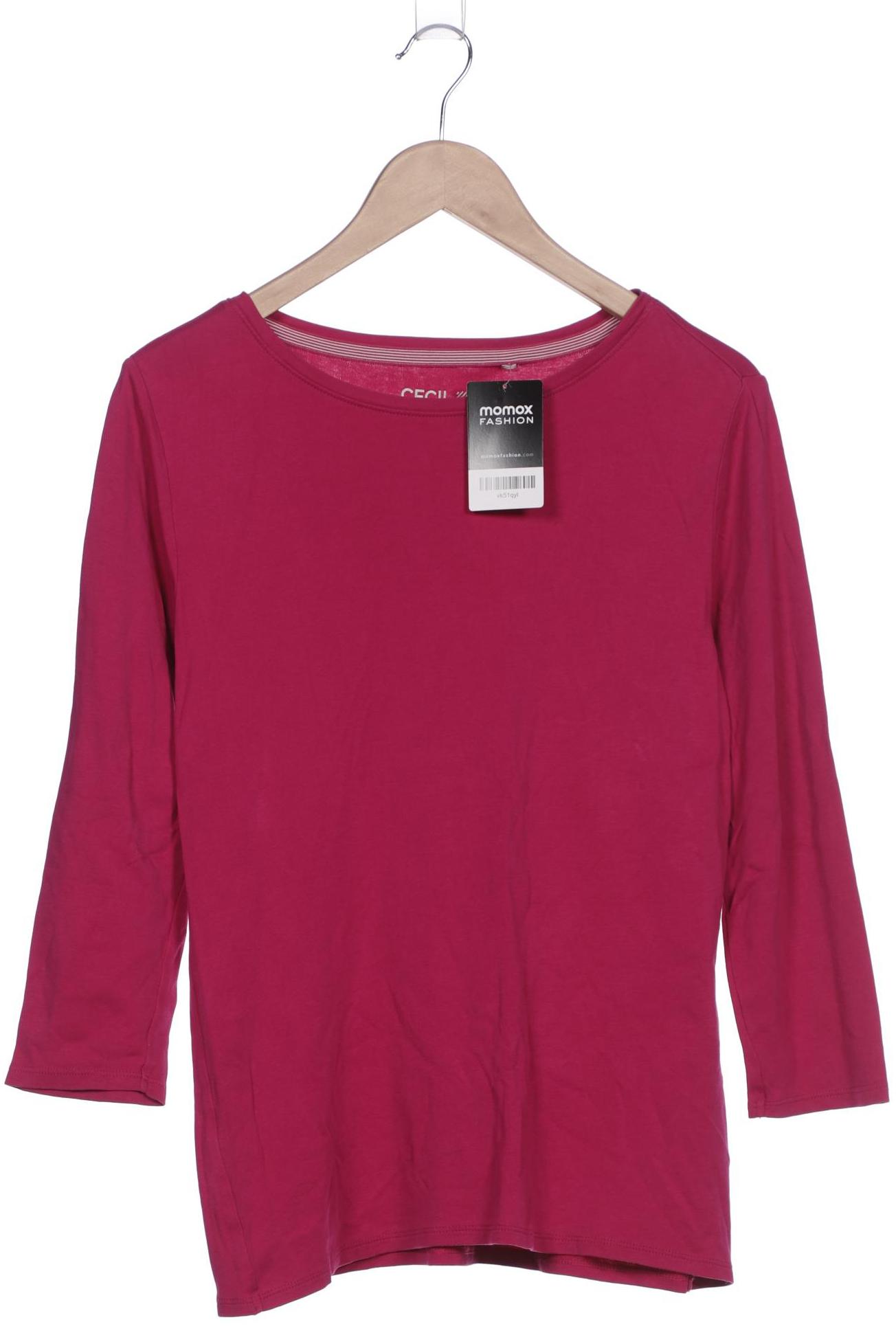 

Cecil Damen Langarmshirt, pink, Gr. 38