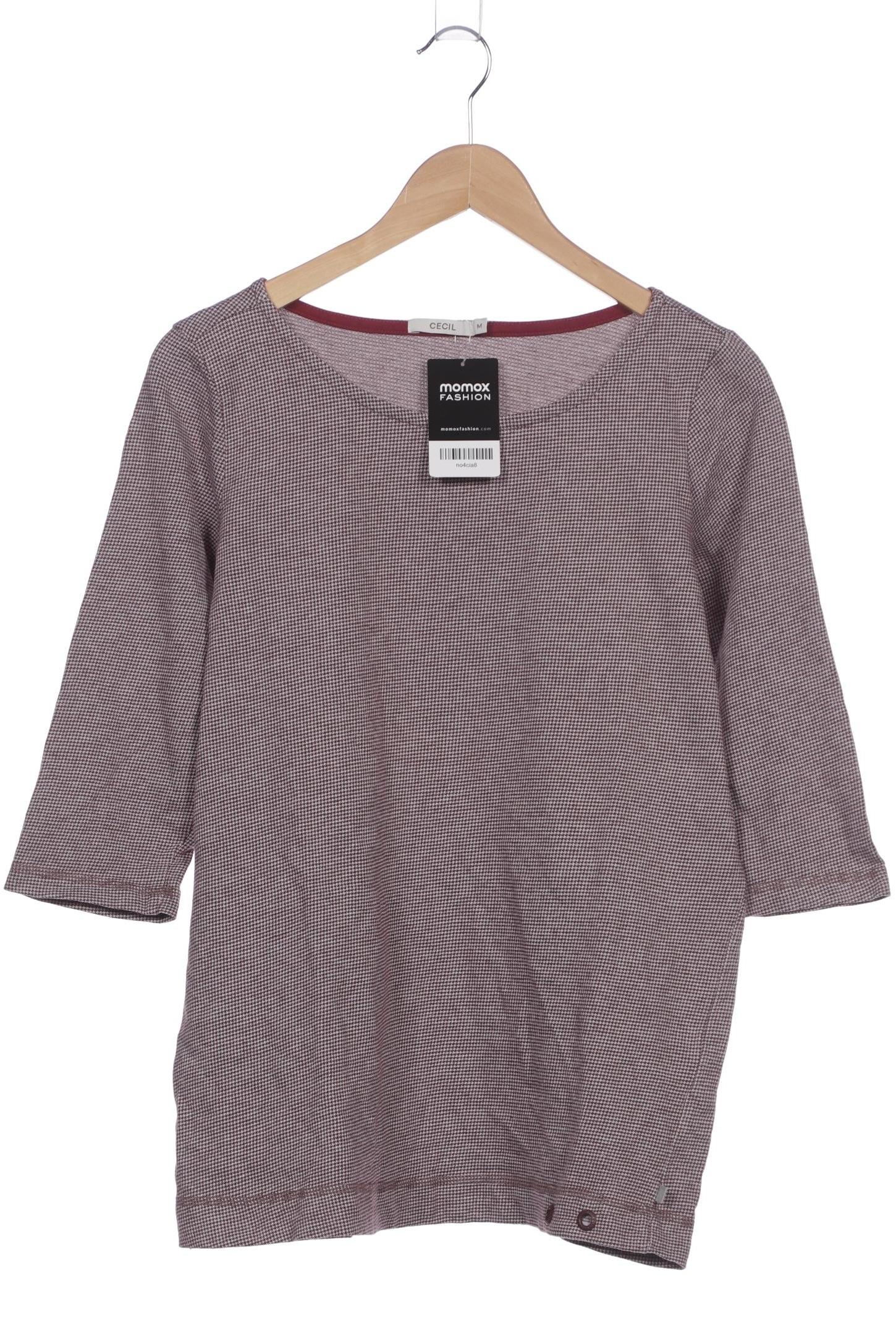 

Cecil Damen Langarmshirt, bordeaux, Gr. 38
