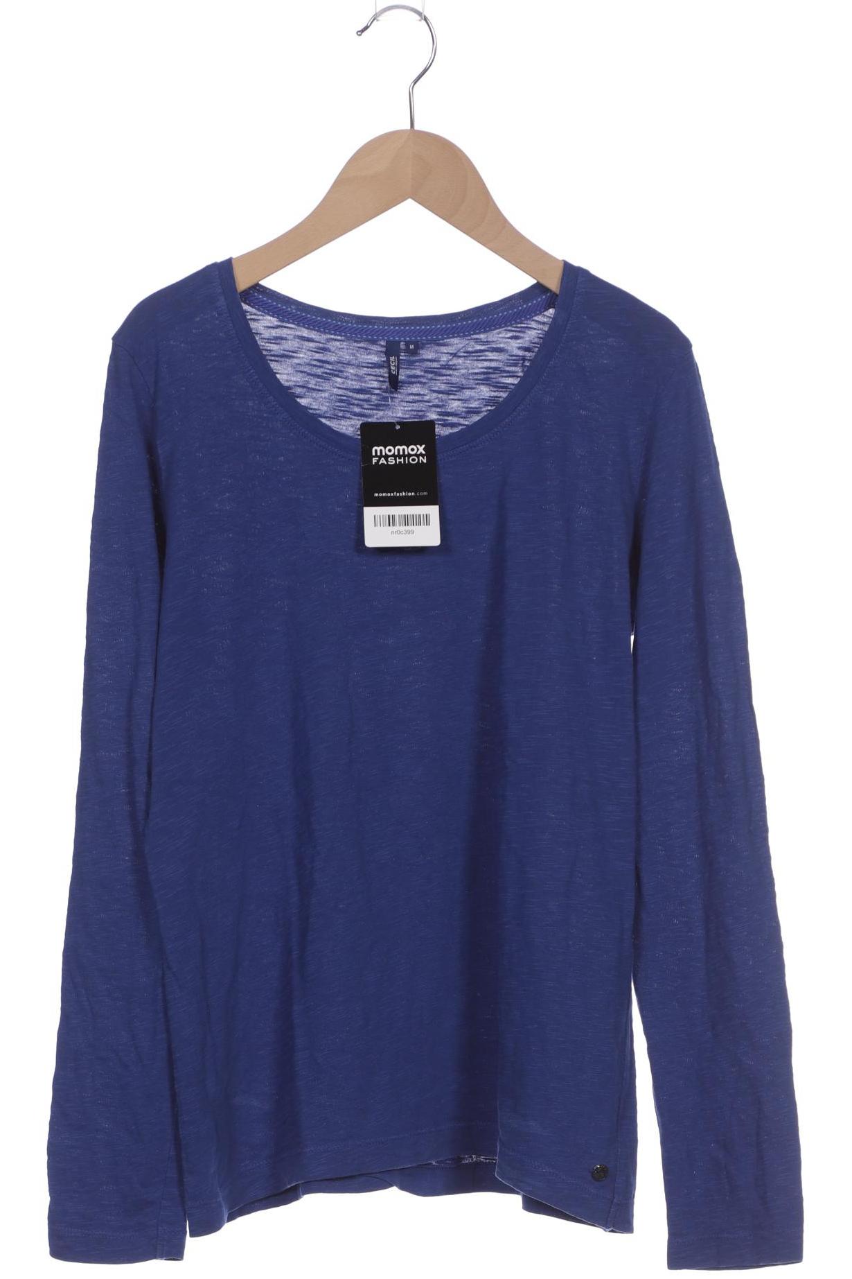 

Cecil Damen Langarmshirt, marineblau, Gr. 38