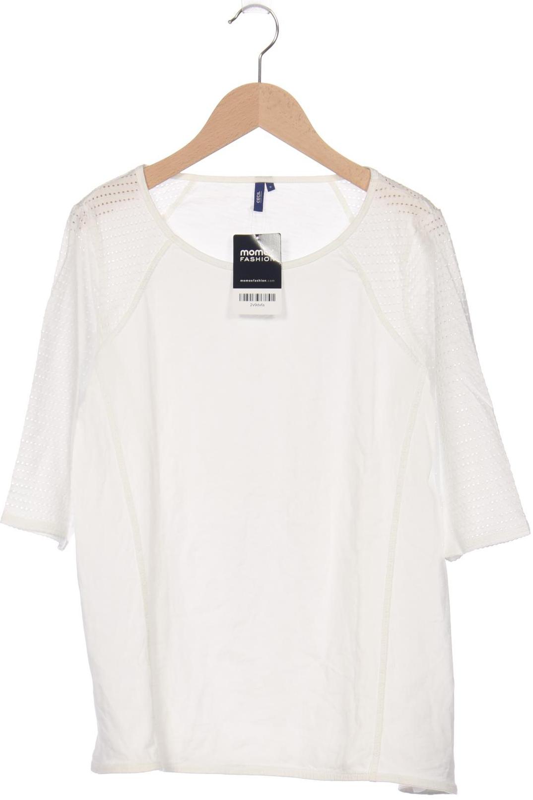

Cecil Damen Langarmshirt, weiß, Gr. 36