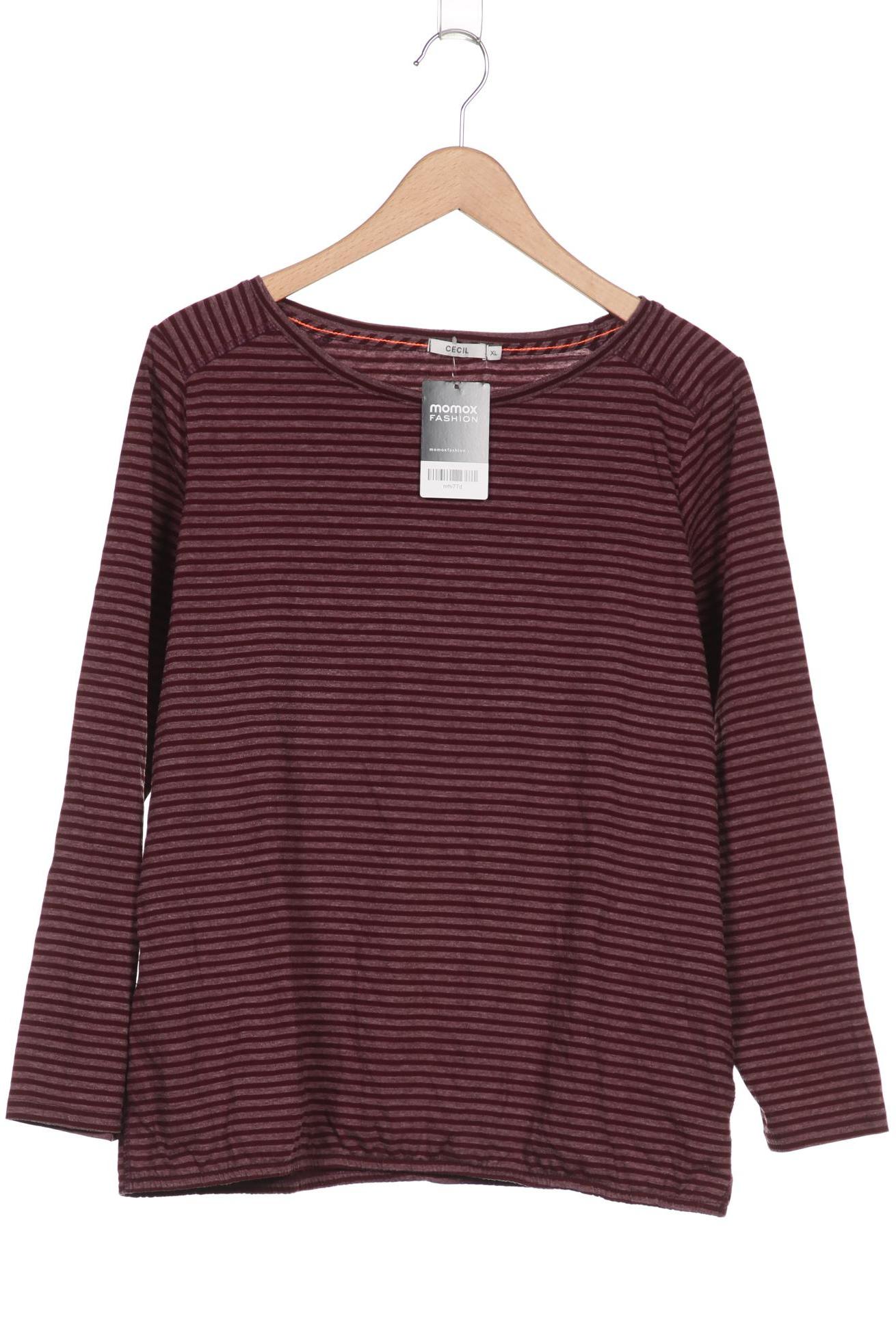 

CECIL Damen Langarmshirt, bordeaux