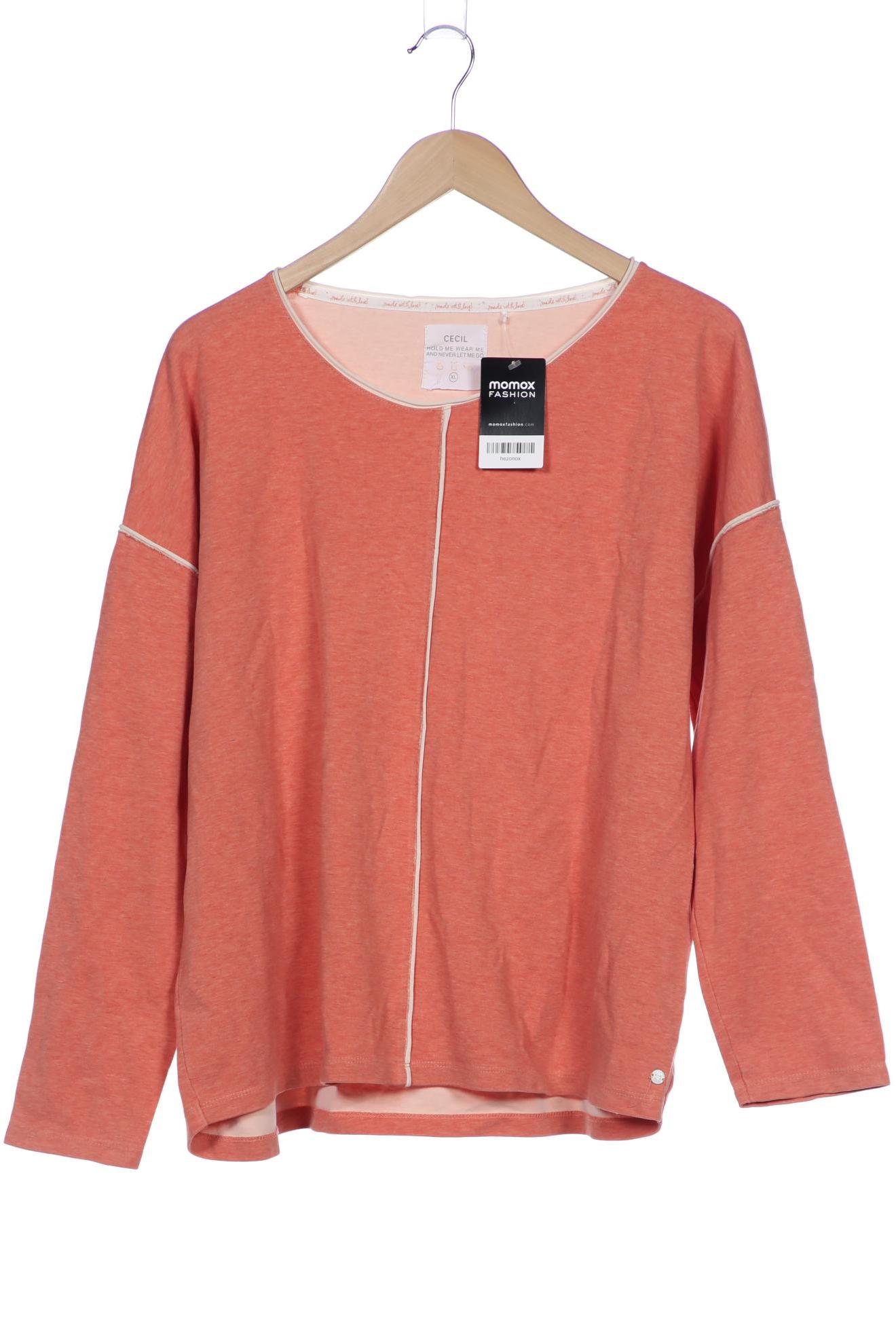 

Cecil Damen Langarmshirt, pink, Gr. 44