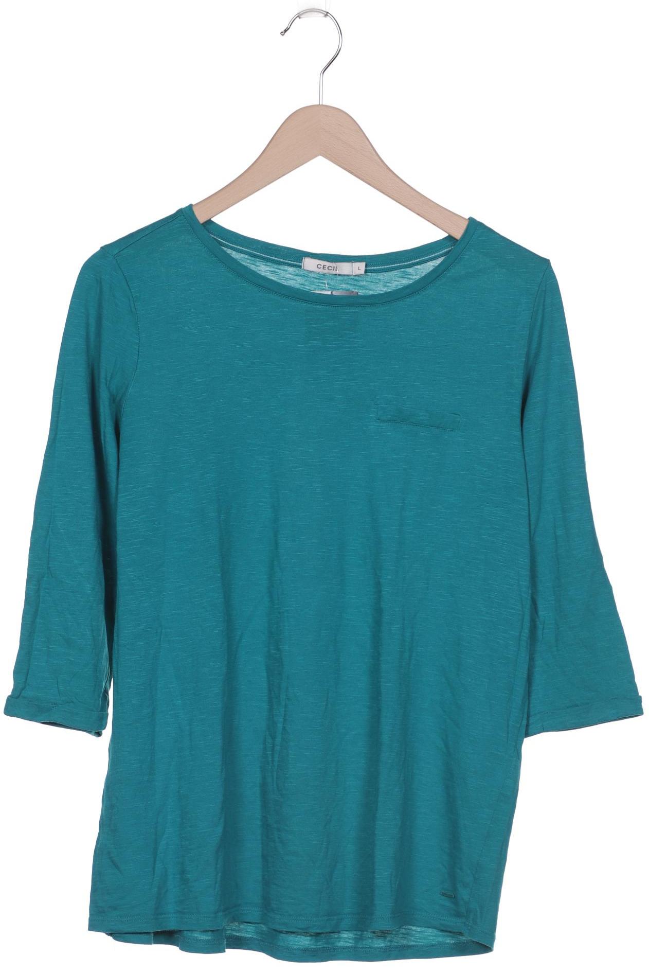 

CECIL Damen Langarmshirt, türkis