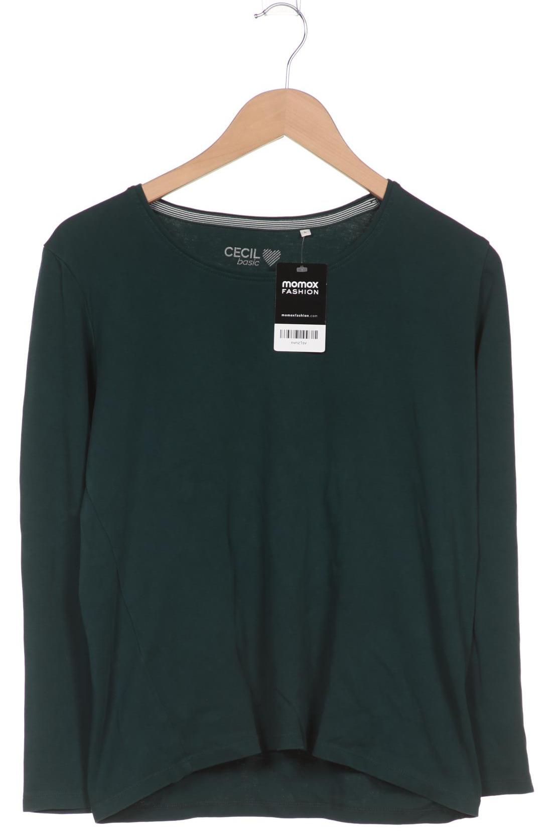 

Cecil Damen Langarmshirt, türkis, Gr. 42