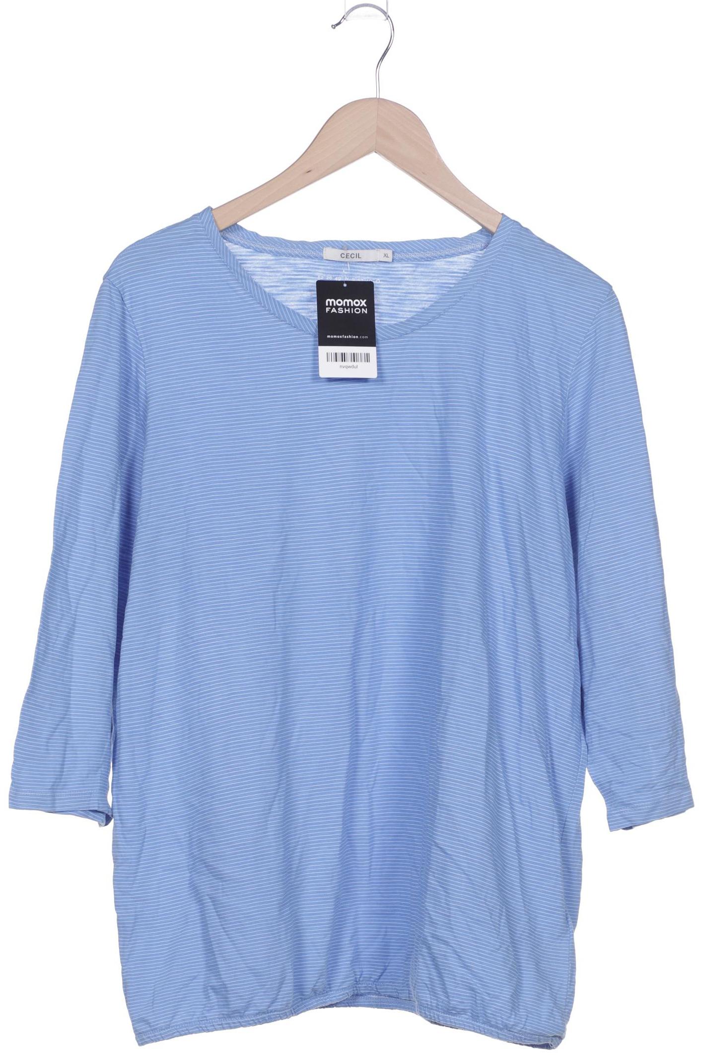 

Cecil Damen Langarmshirt, blau, Gr. 44