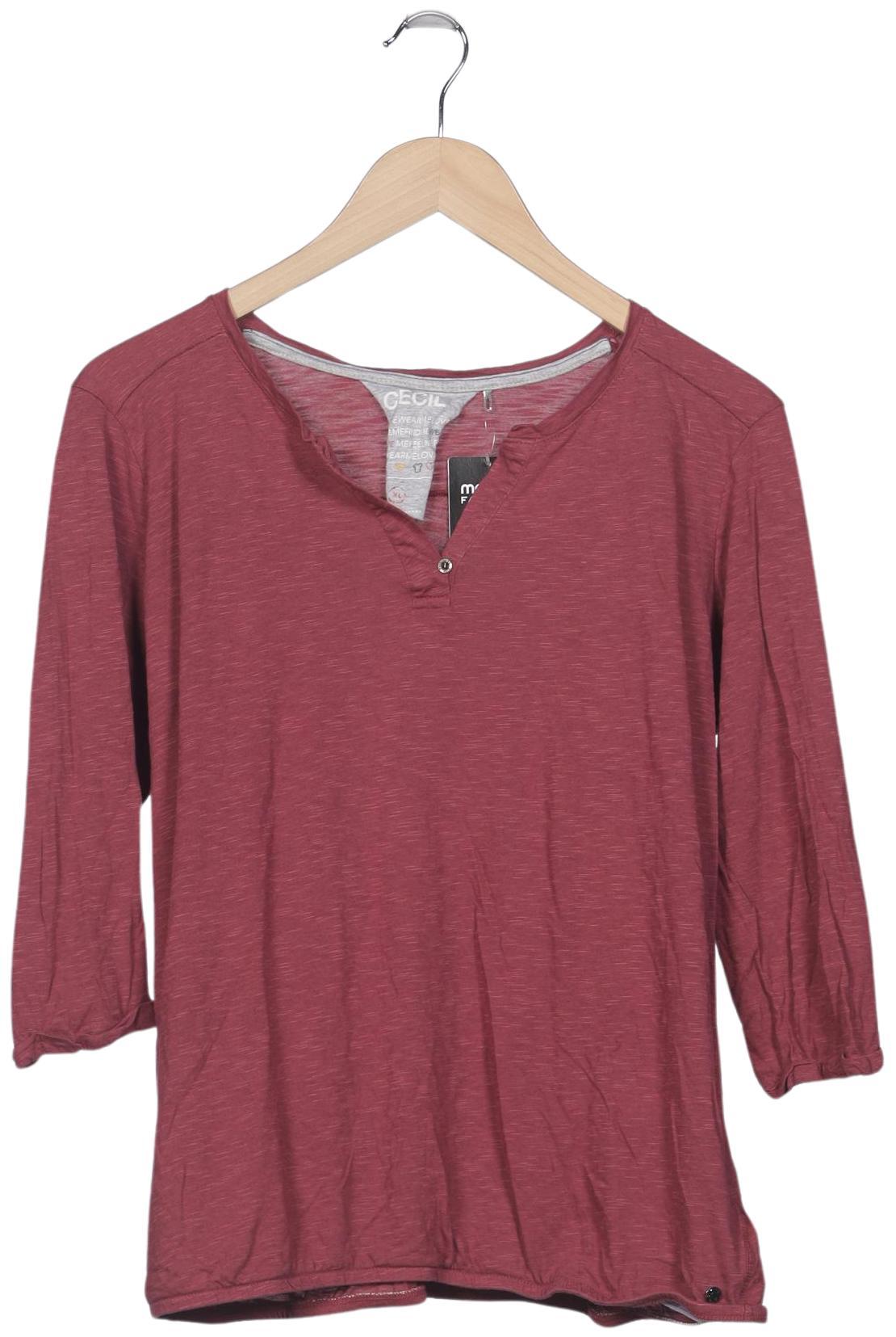 

Cecil Damen Langarmshirt, bordeaux, Gr. 44