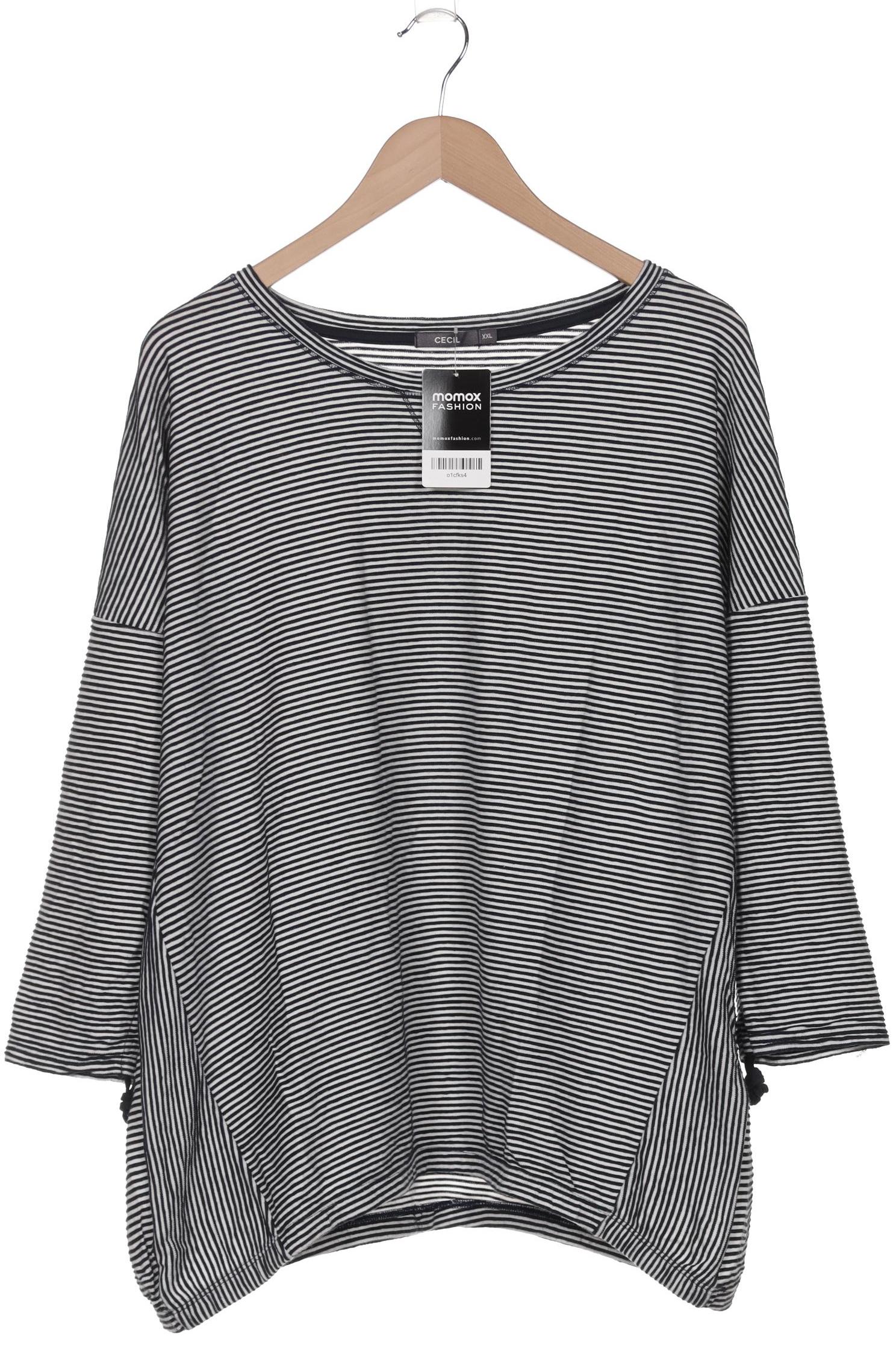 

Cecil Damen Langarmshirt, marineblau, Gr. 46