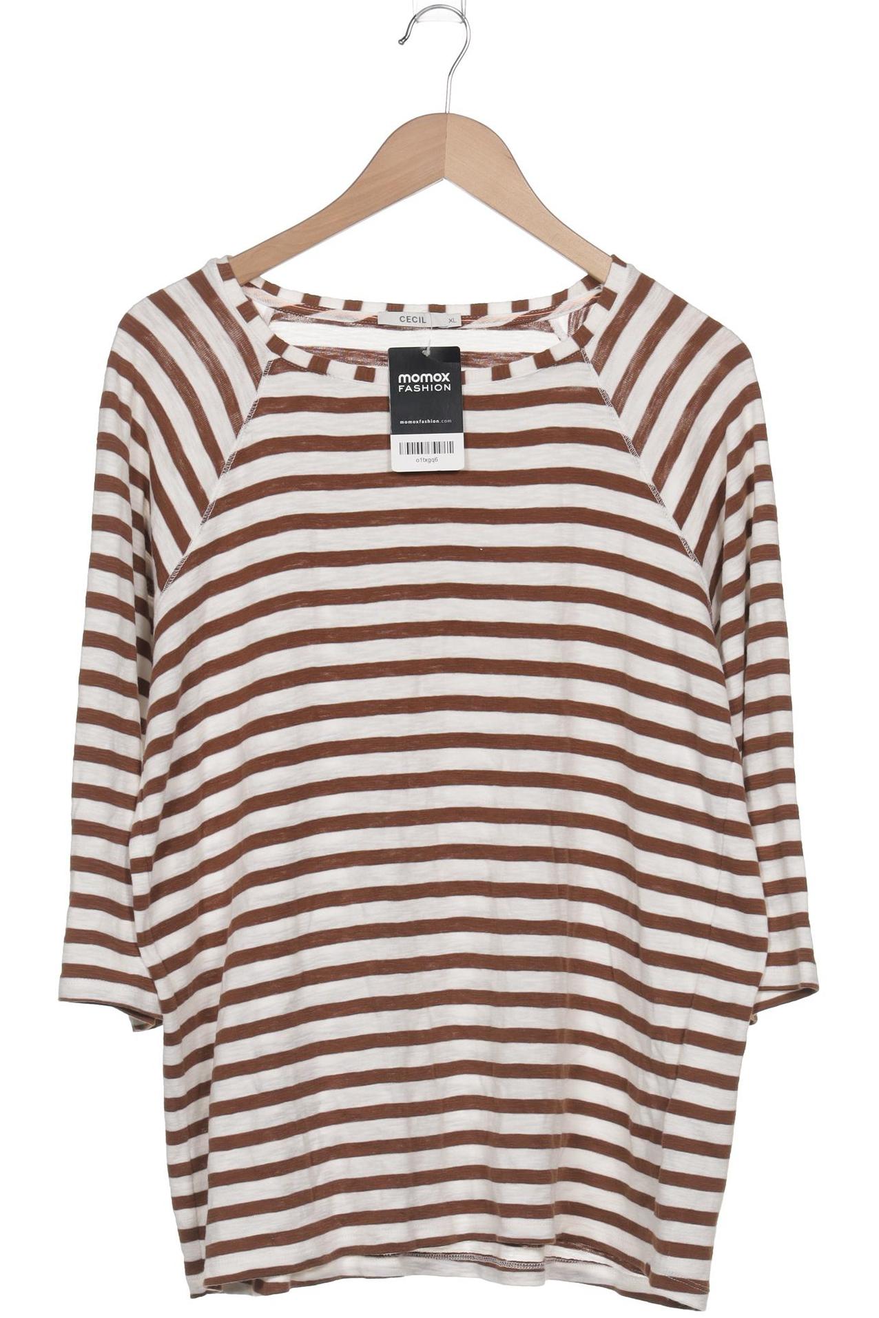 

Cecil Damen Langarmshirt, weiß, Gr. 44