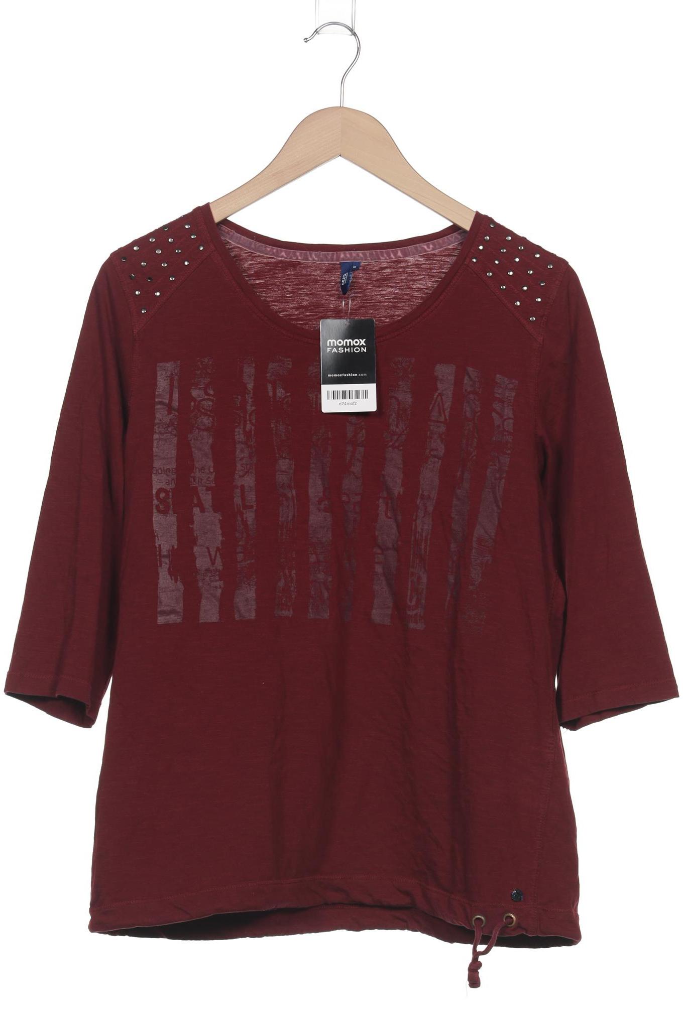 

Cecil Damen Langarmshirt, bordeaux, Gr. 44