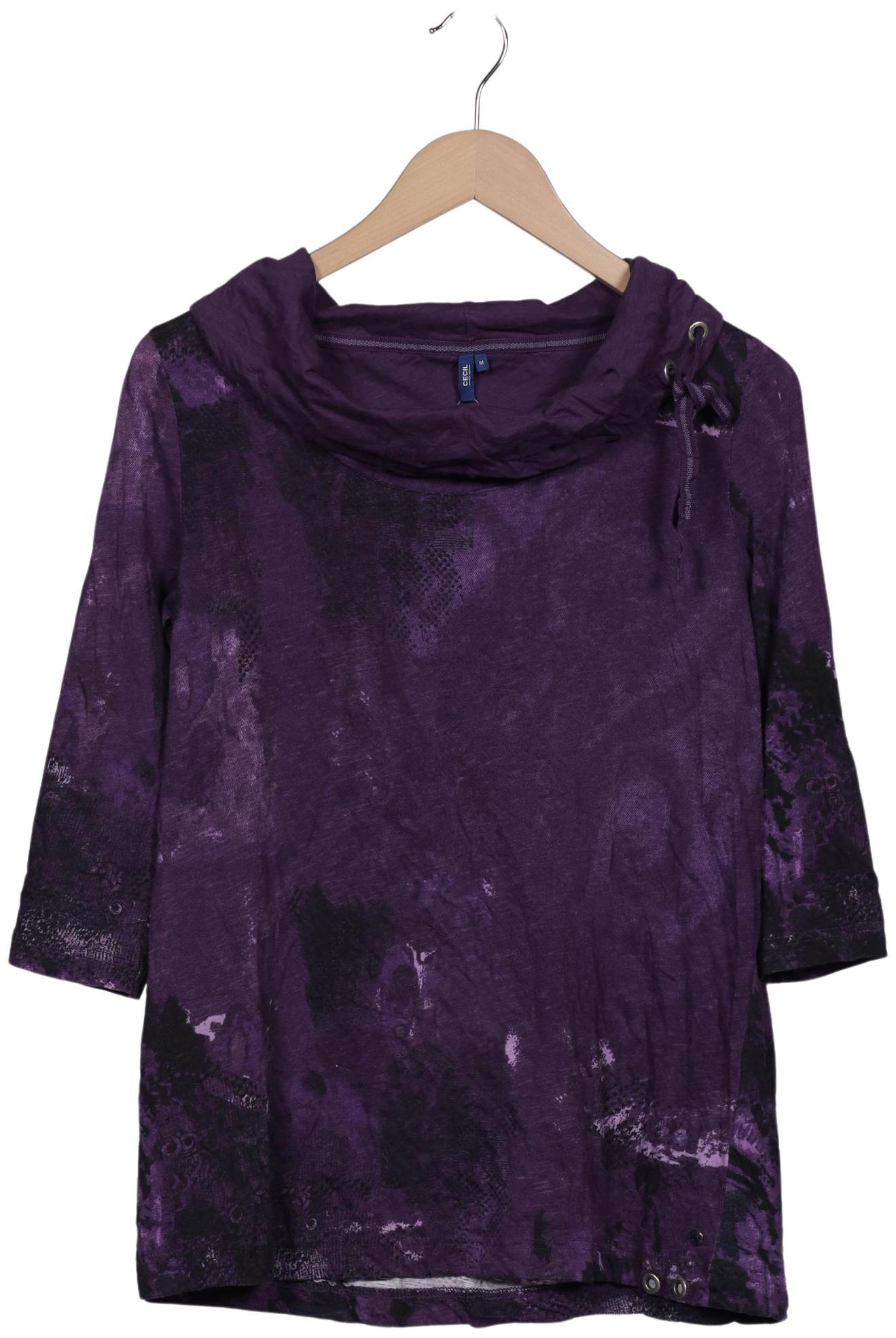 

Cecil Damen Langarmshirt, flieder, Gr. 38