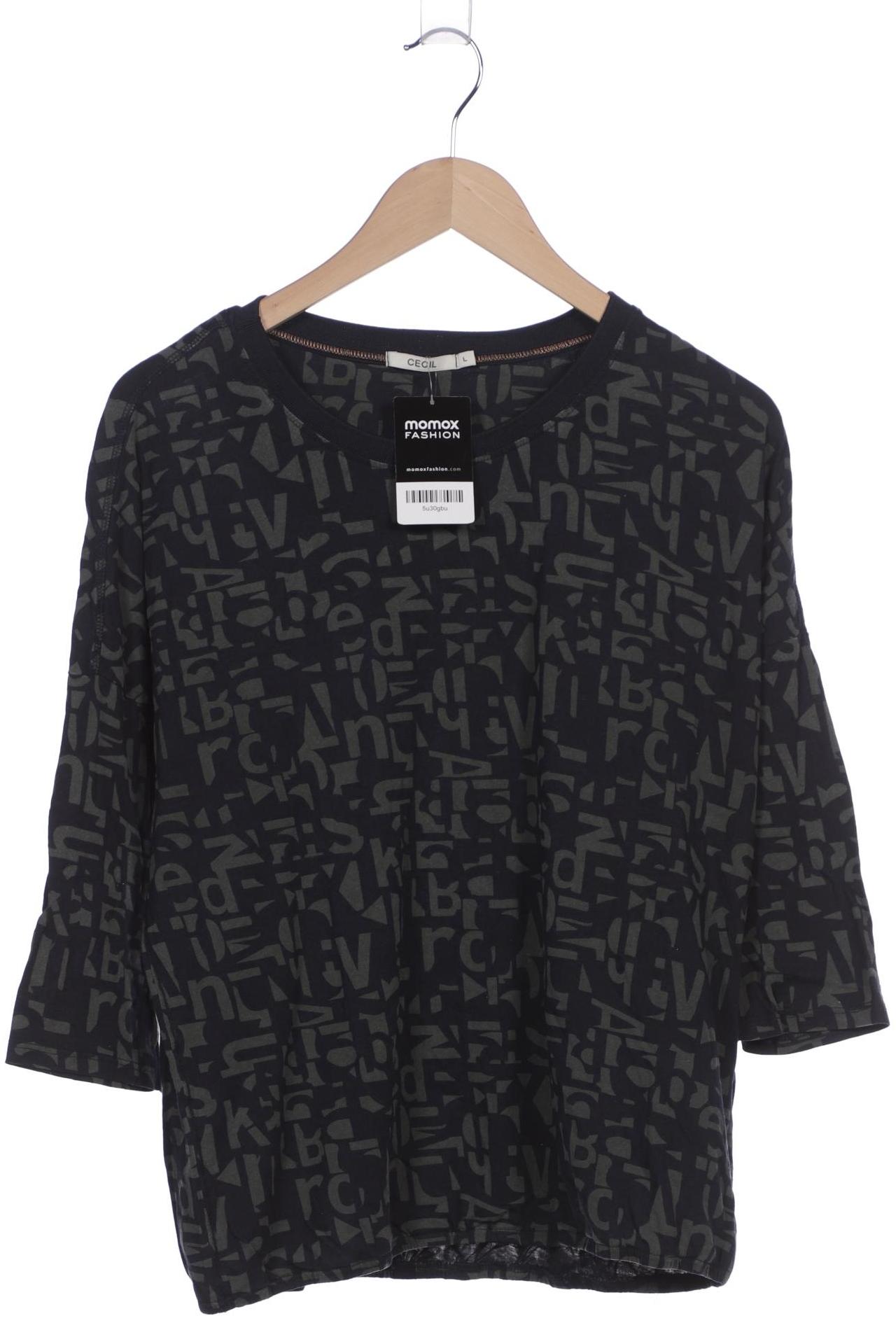 

Cecil Damen Langarmshirt, marineblau, Gr. 42