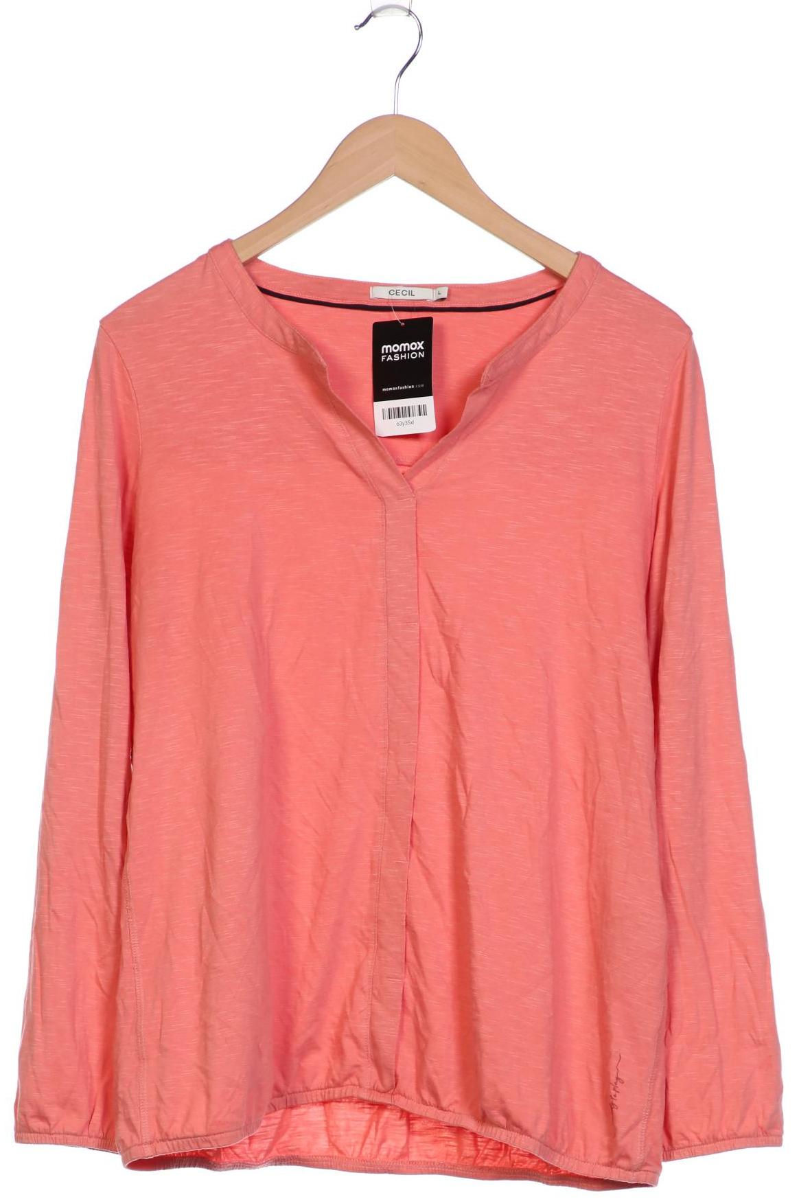 

Cecil Damen Langarmshirt, pink, Gr. 42
