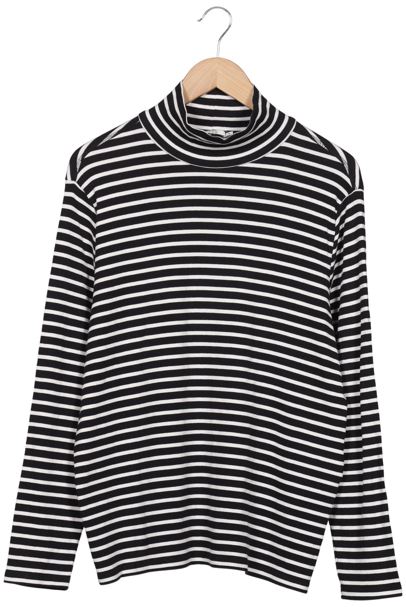 

Cecil Damen Langarmshirt, schwarz, Gr. 44