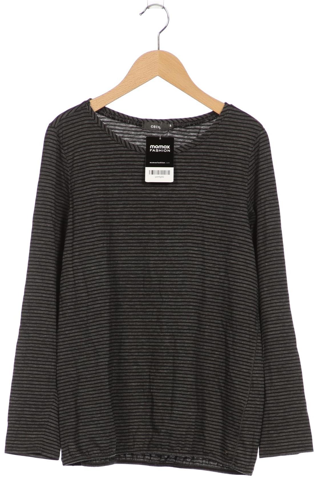 

Cecil Damen Langarmshirt, grau, Gr. 38
