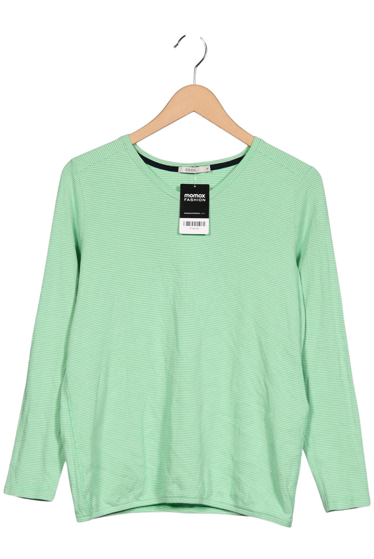 

Cecil Damen Langarmshirt, grün, Gr. 38